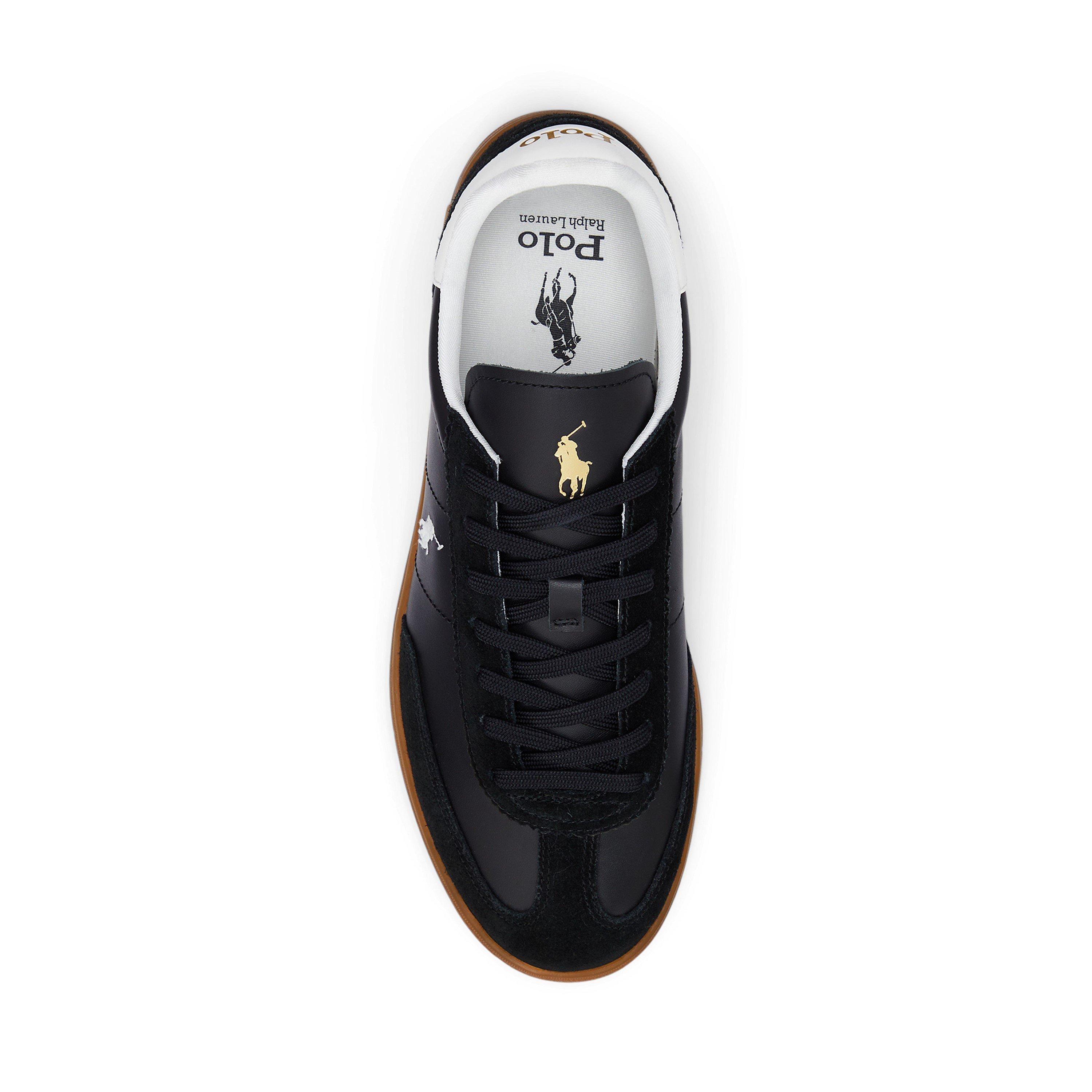 Black/White - Polo Ralph Lauren - Men's Bedford Low-Top Trainers - 4