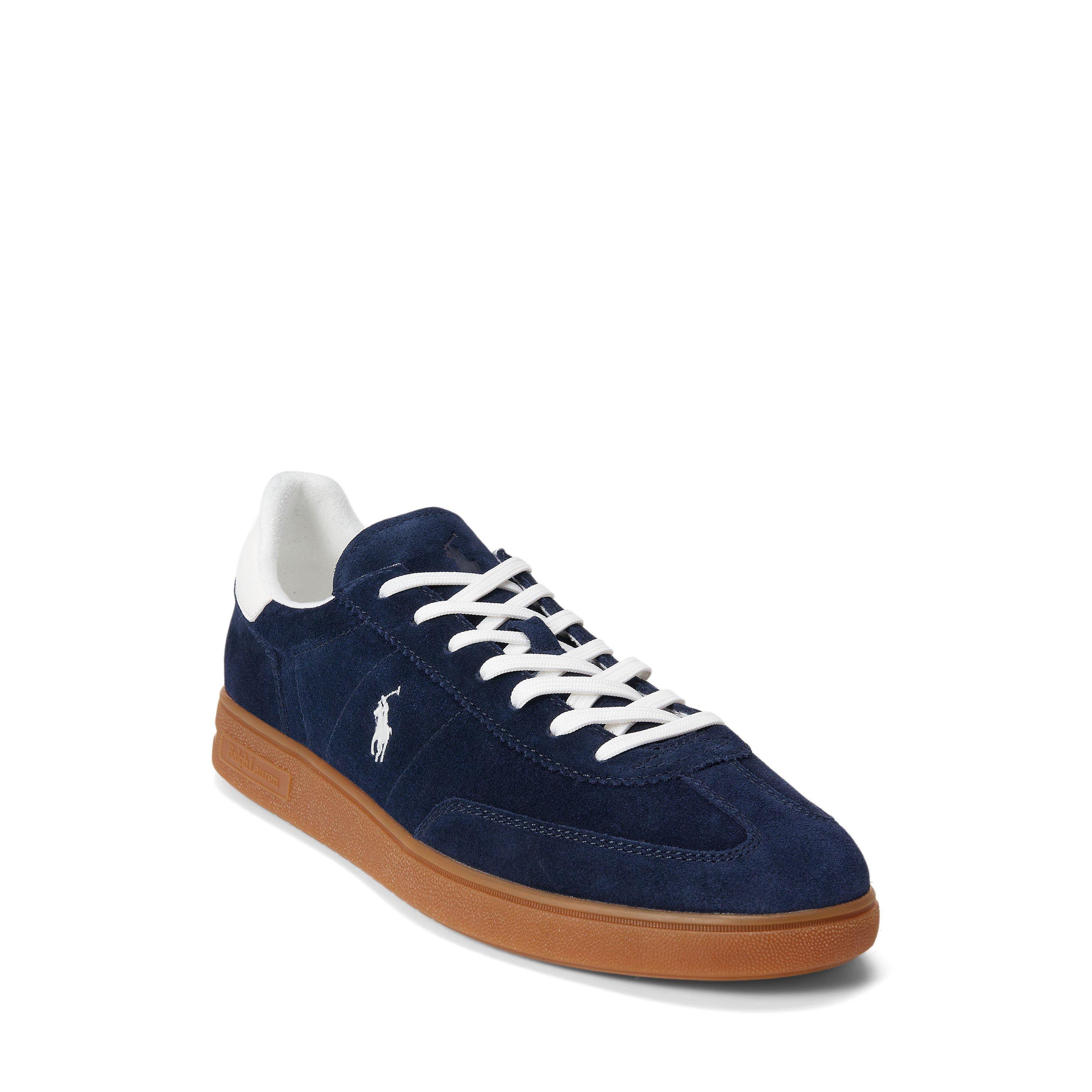 Blue/White/Gum - Polo Ralph Lauren - Men's Bedford Low-Top Trainers - 2