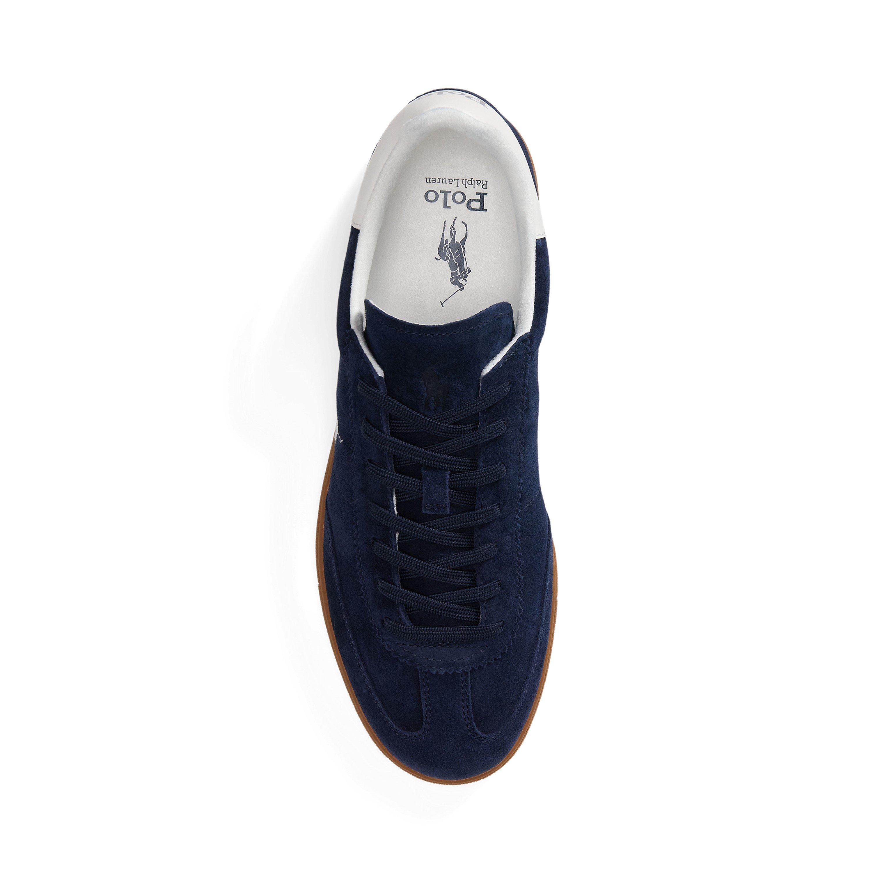 Blue/White/Gum - Polo Ralph Lauren - Men's Bedford Low-Top Trainers - 4