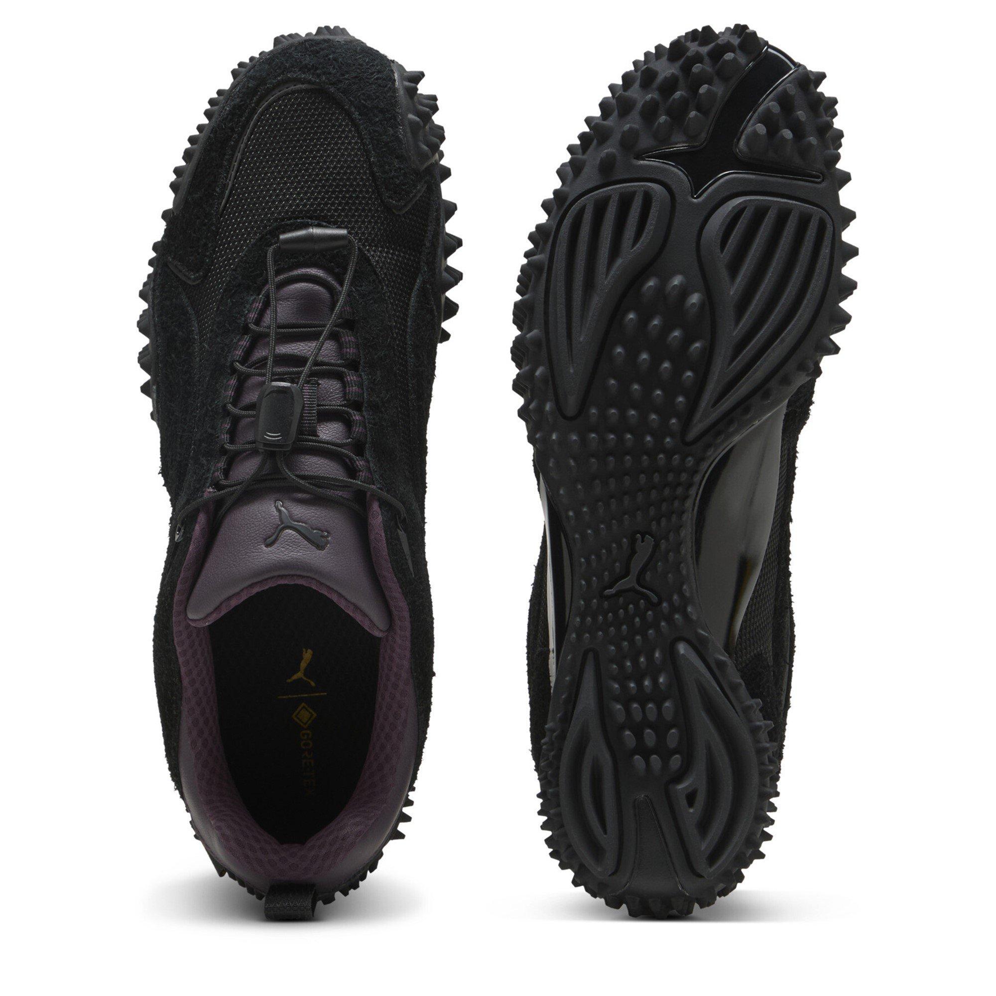 Black/Plum - Puma - Men's Mostro XC Low-Top Trainers - 3