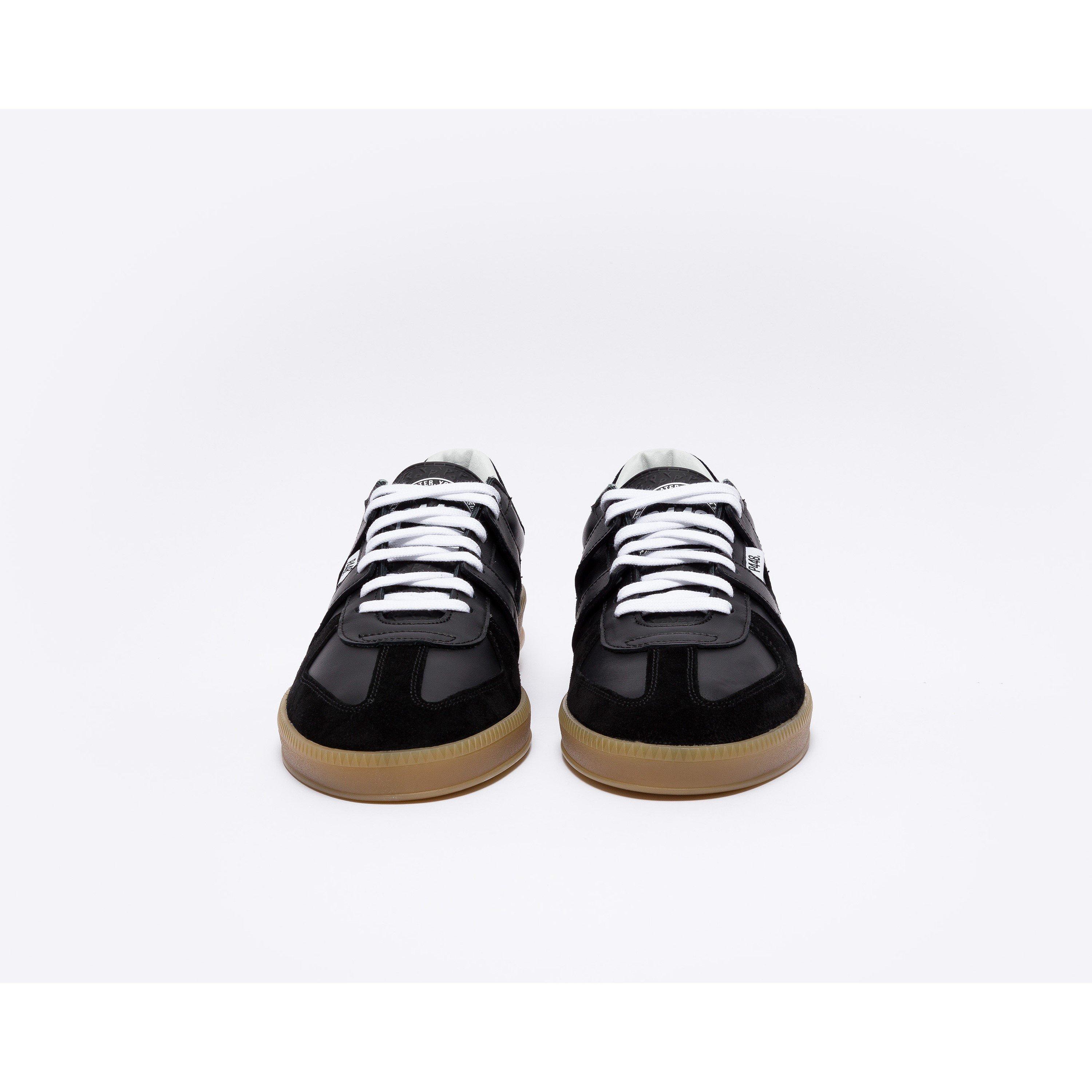 Blk/Gaz - P448 - Men's Monza Low-Top Trainers
