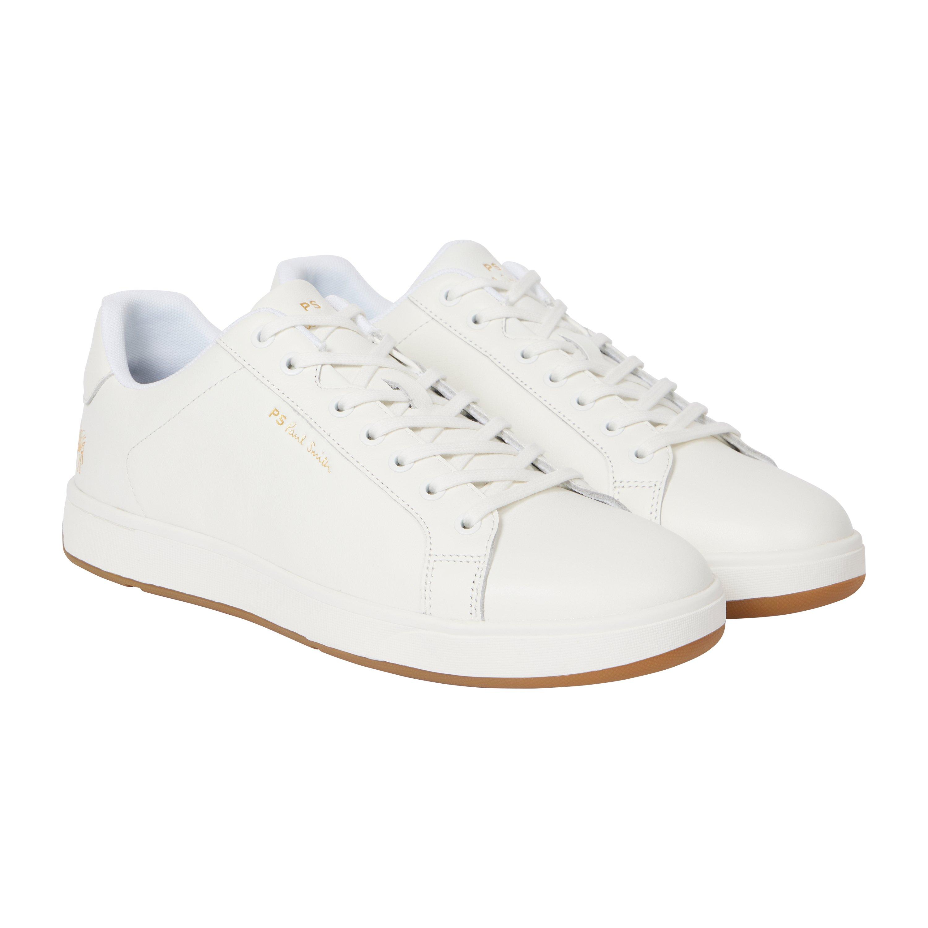 White - PS Paul Smith - Albany Zebra Low Trainers - 2