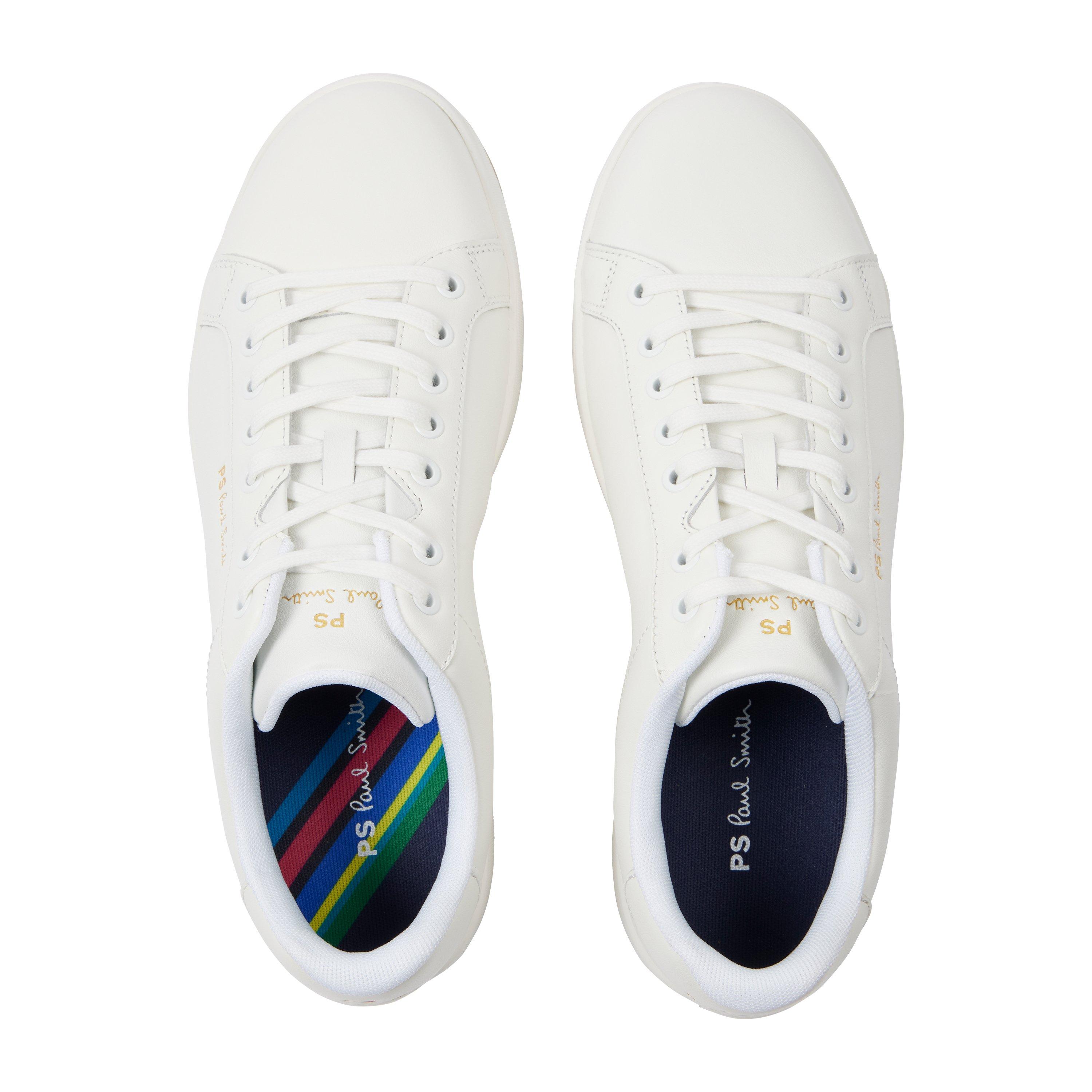 White - PS Paul Smith - Albany Zebra Low Trainers - 3