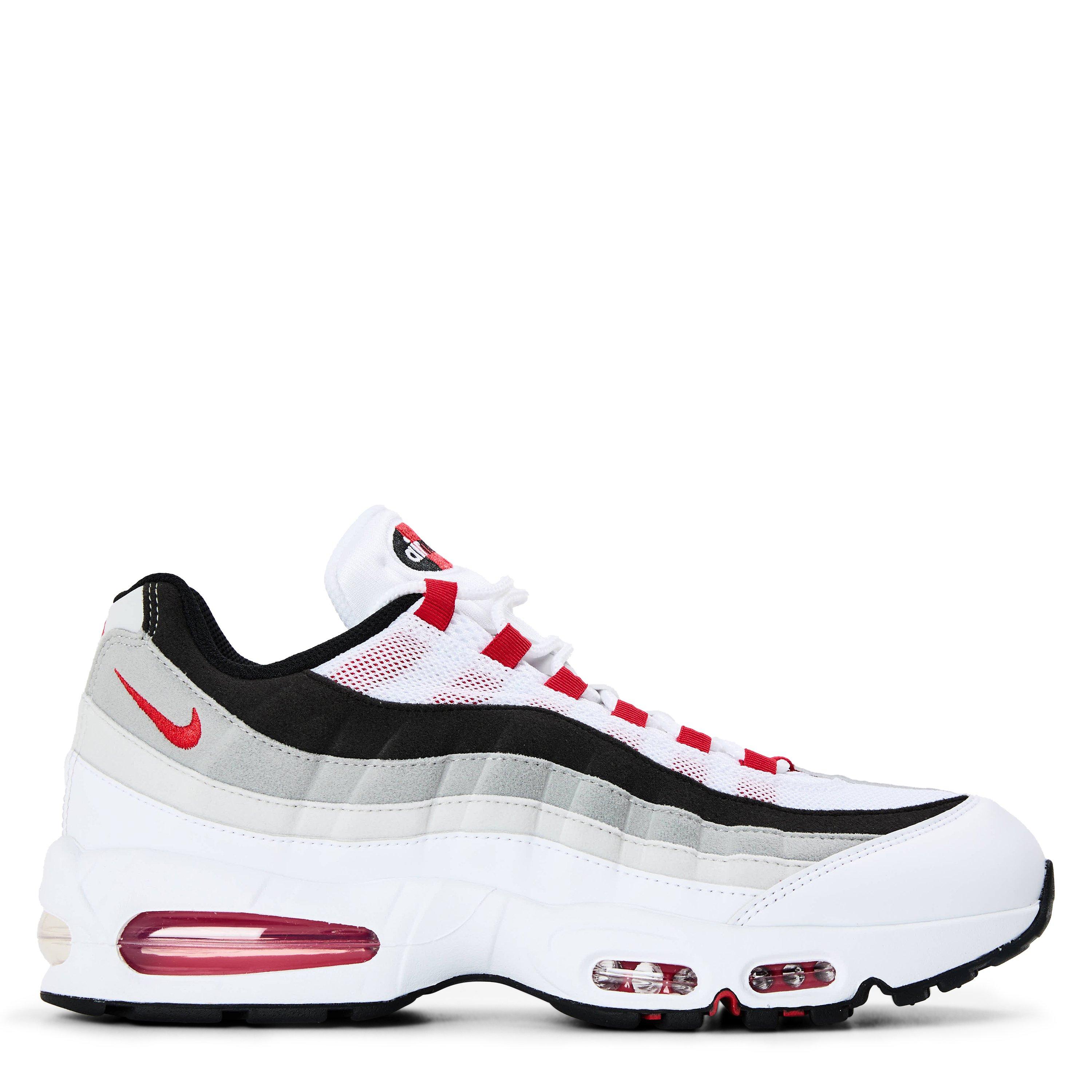 White/Comet Red