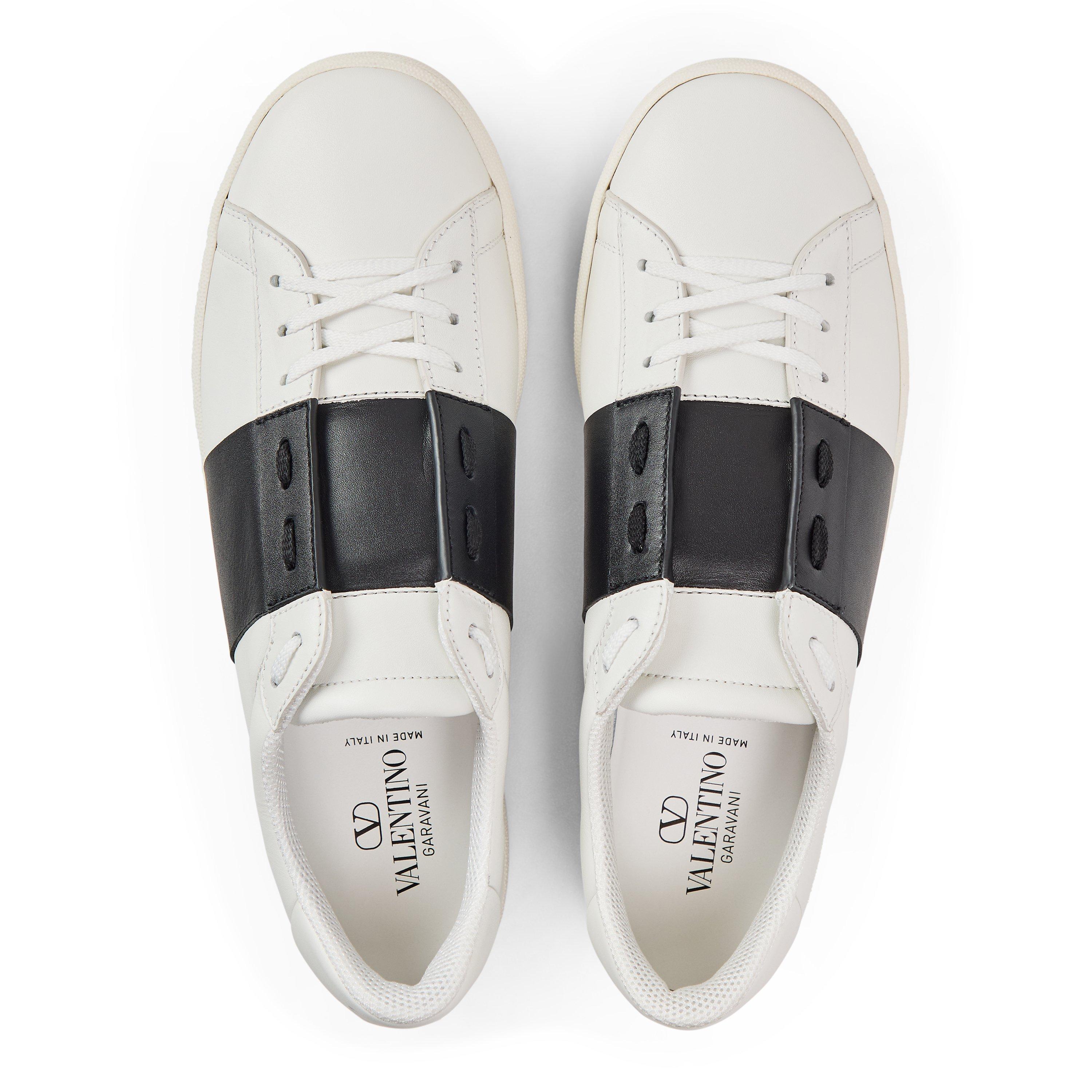 White/Black - Valentino Garavani - VG Open Sneaker Sn64 - 3
