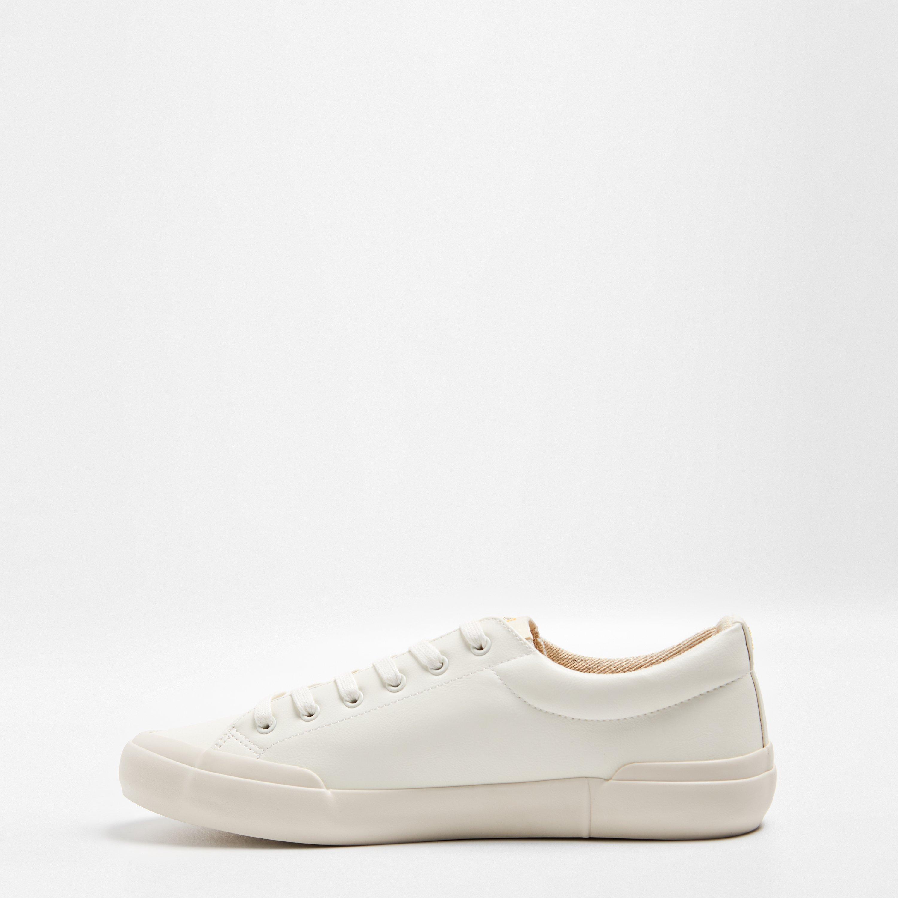 Blanc - Farah - Men's Dallas Vulcanised Low-Top Trainers - 2