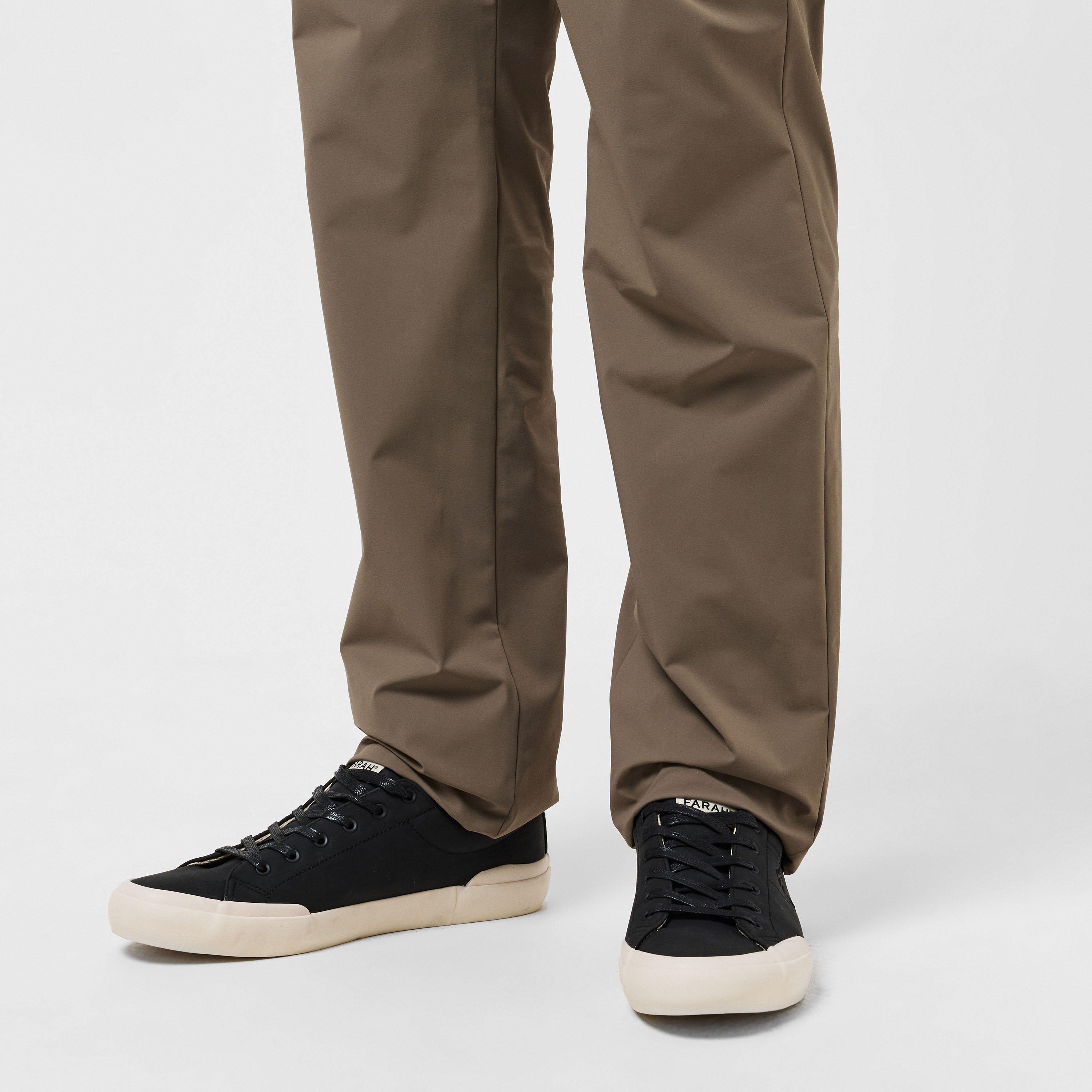 Black - Farah - Dallas Vulcanised Low-Top Trainers - 3