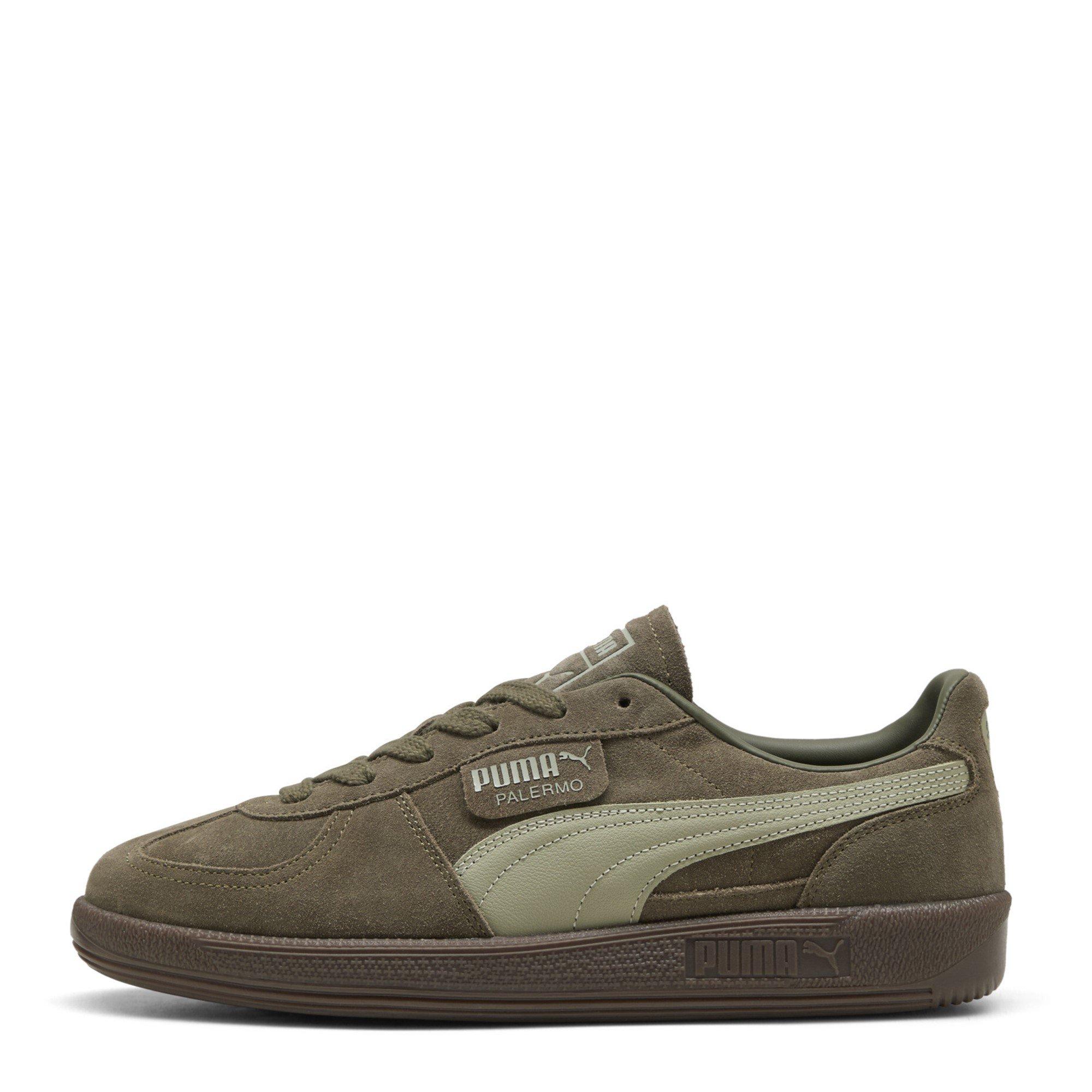 Loden Green-Gum - Puma - Palermo Mens Sneakers - 2