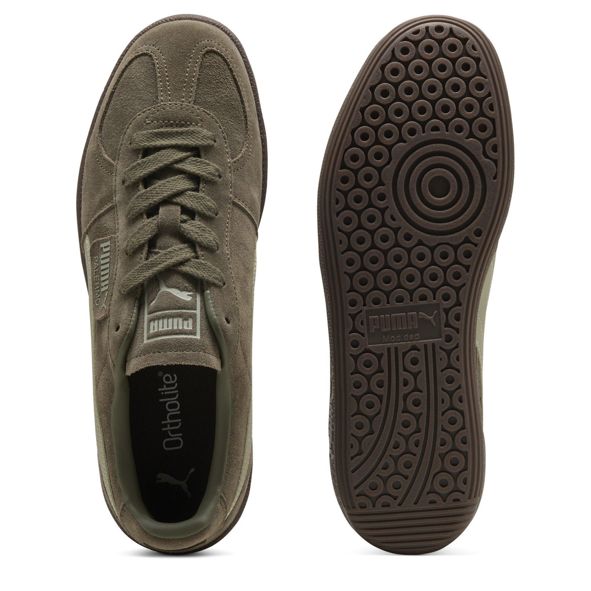 Loden Green-Gum - Puma - Palermo Mens Sneakers - 3