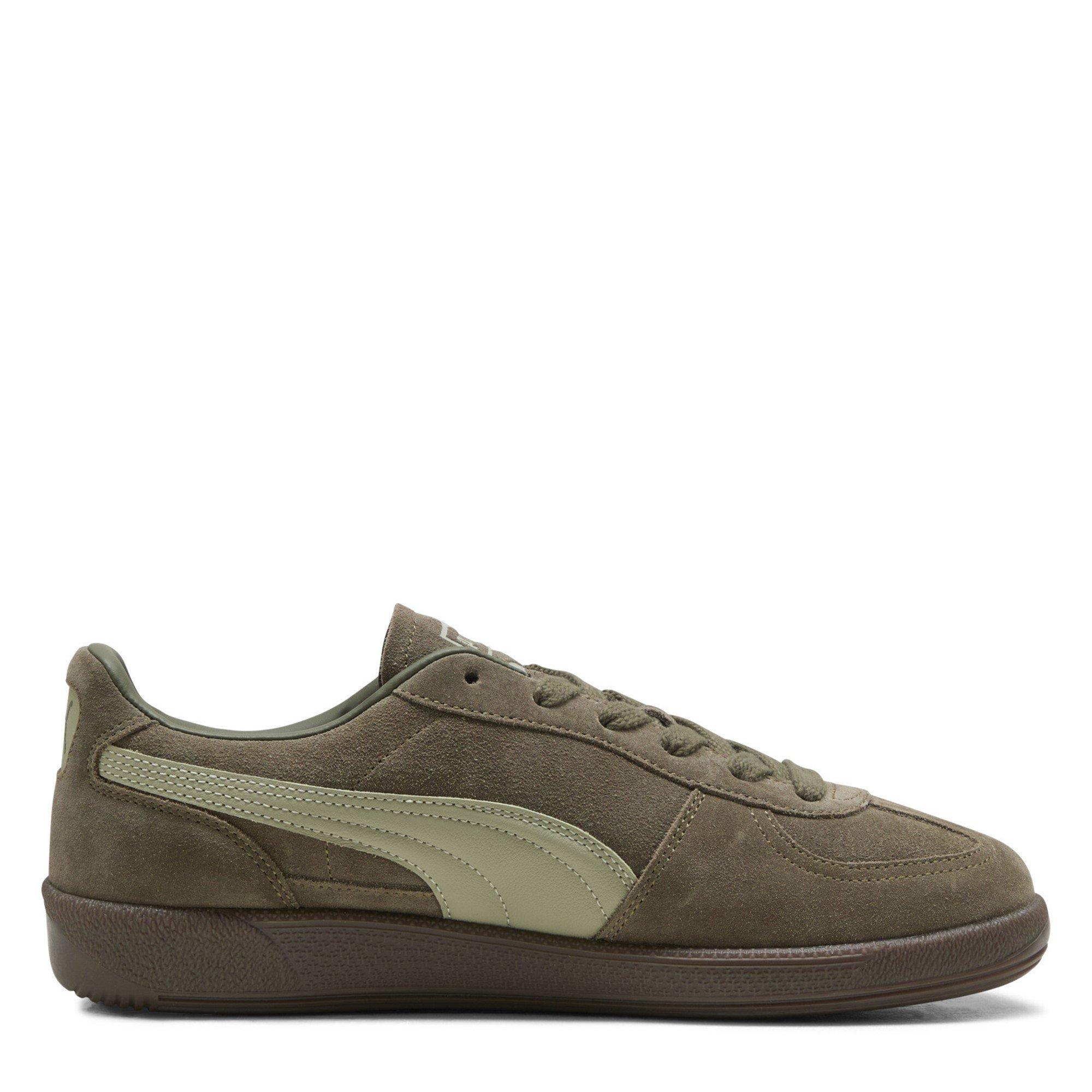 Loden Green-Gum - Puma - Palermo Mens Sneakers - 4