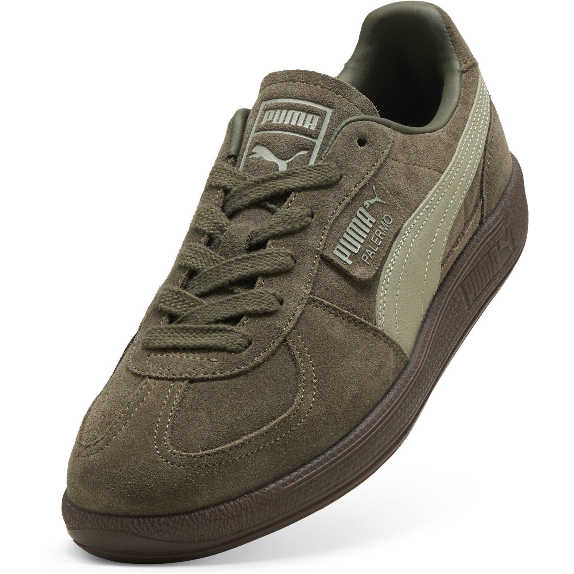 Loden Green-Gum - Puma - Palermo Mens Sneakers - 6