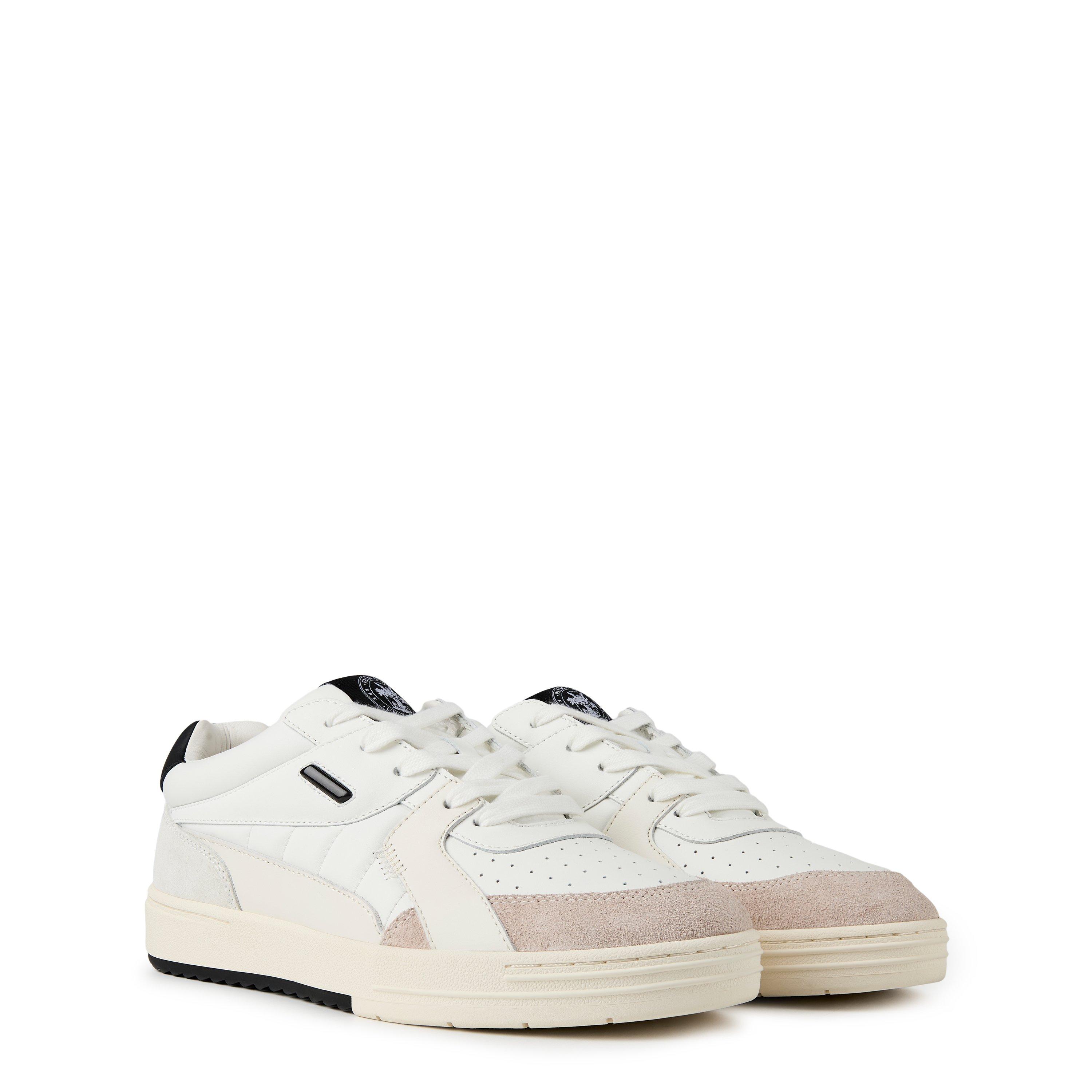 White/Black - Palm Angels - University Trainers - 3