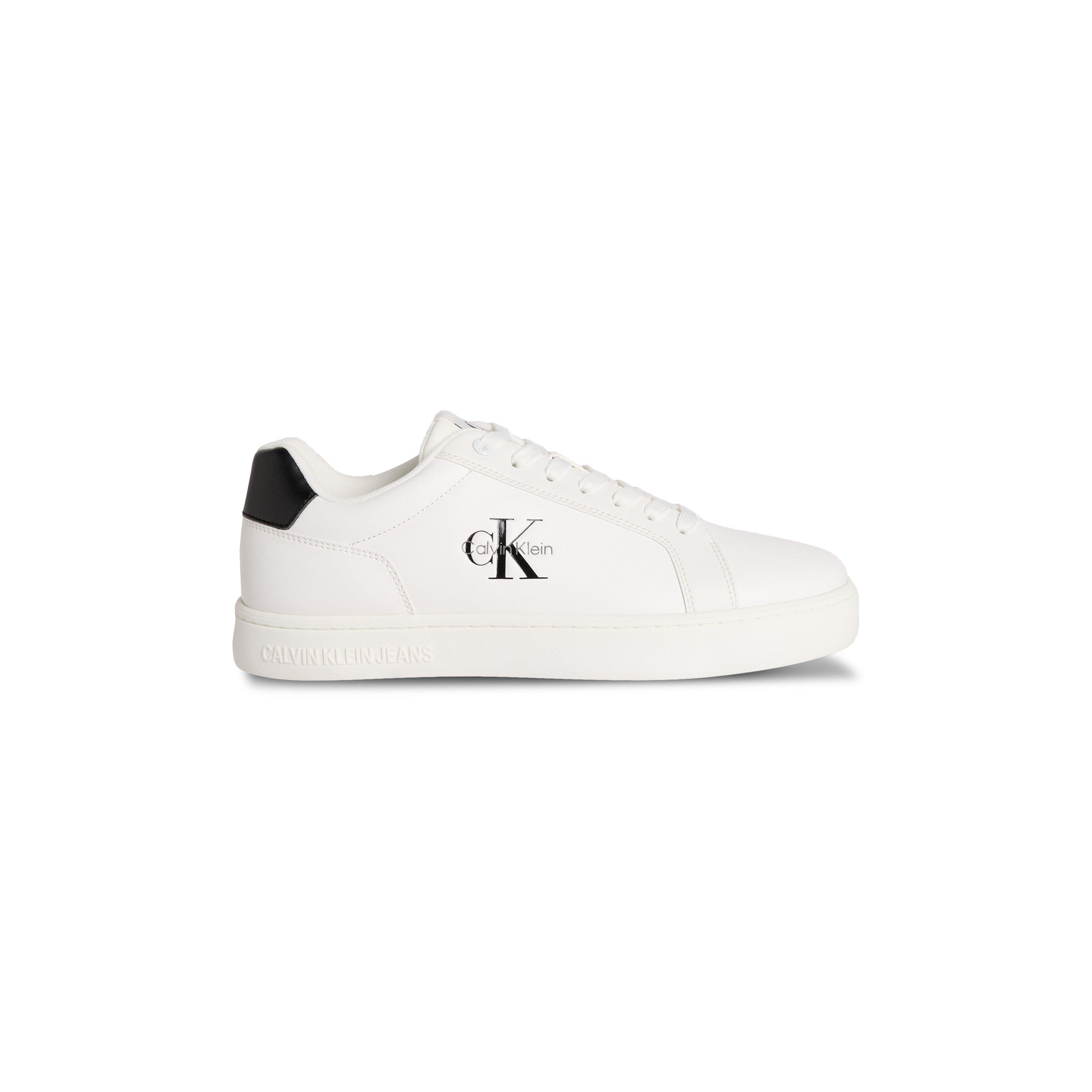 Wit - Calvin Klein Jeans - Men's CKJ Cupsole Low-Top Trainers - 1