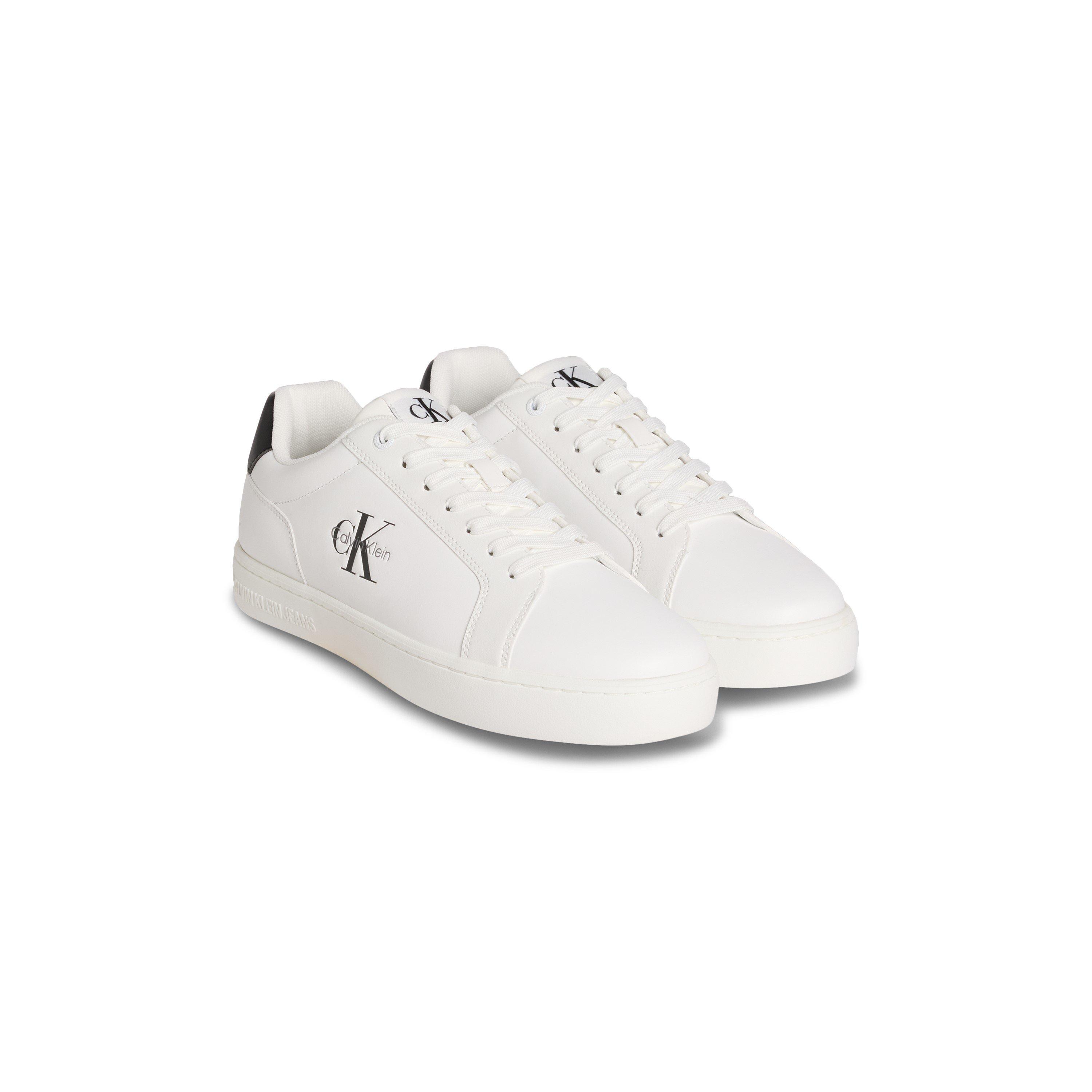 White - Calvin Klein Jeans - Men's CKJ Cupsole Low-Top Trainers - 2