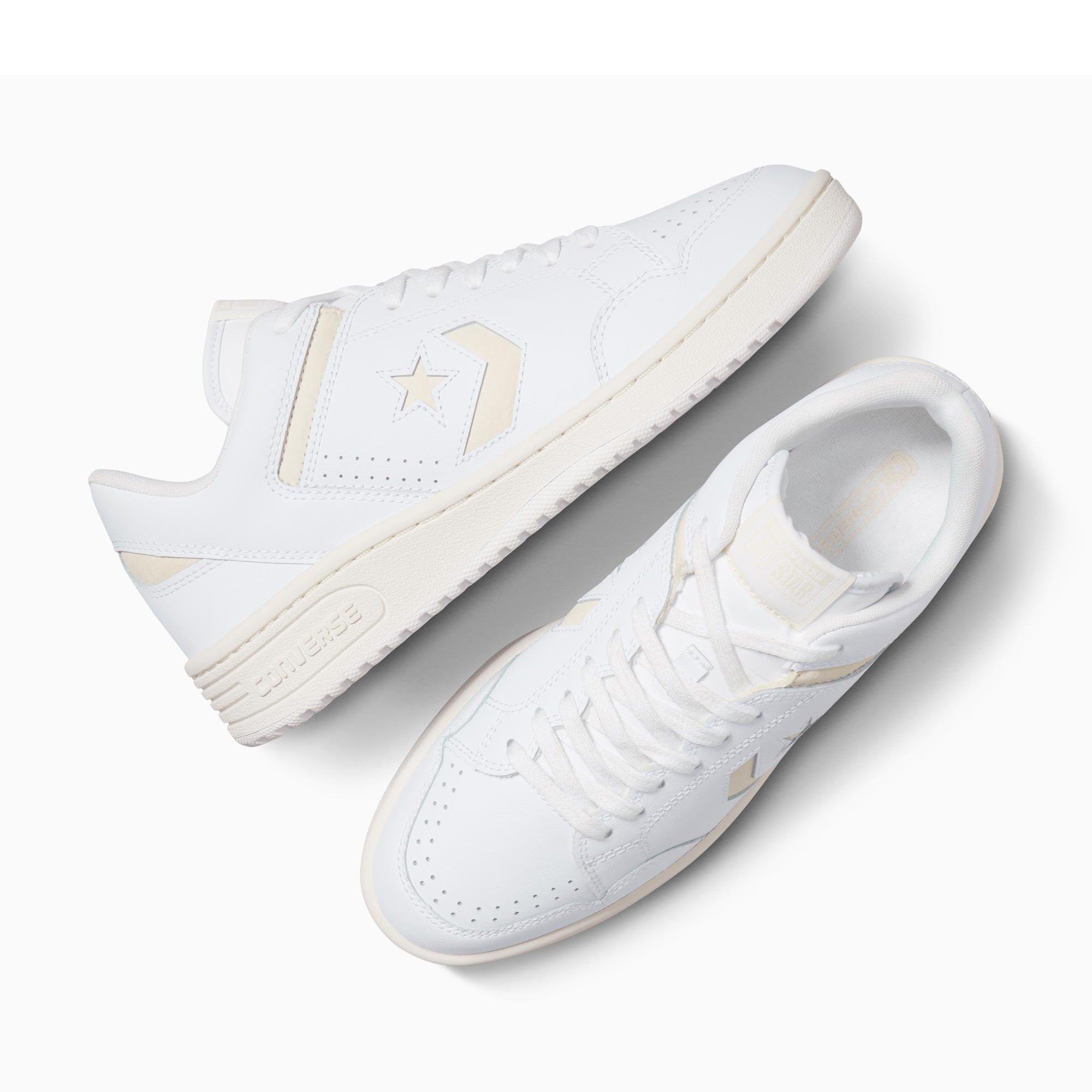 987-White/Egr - Converse - Unisex Adults Weapon Leather Low-Top Trainers - 4