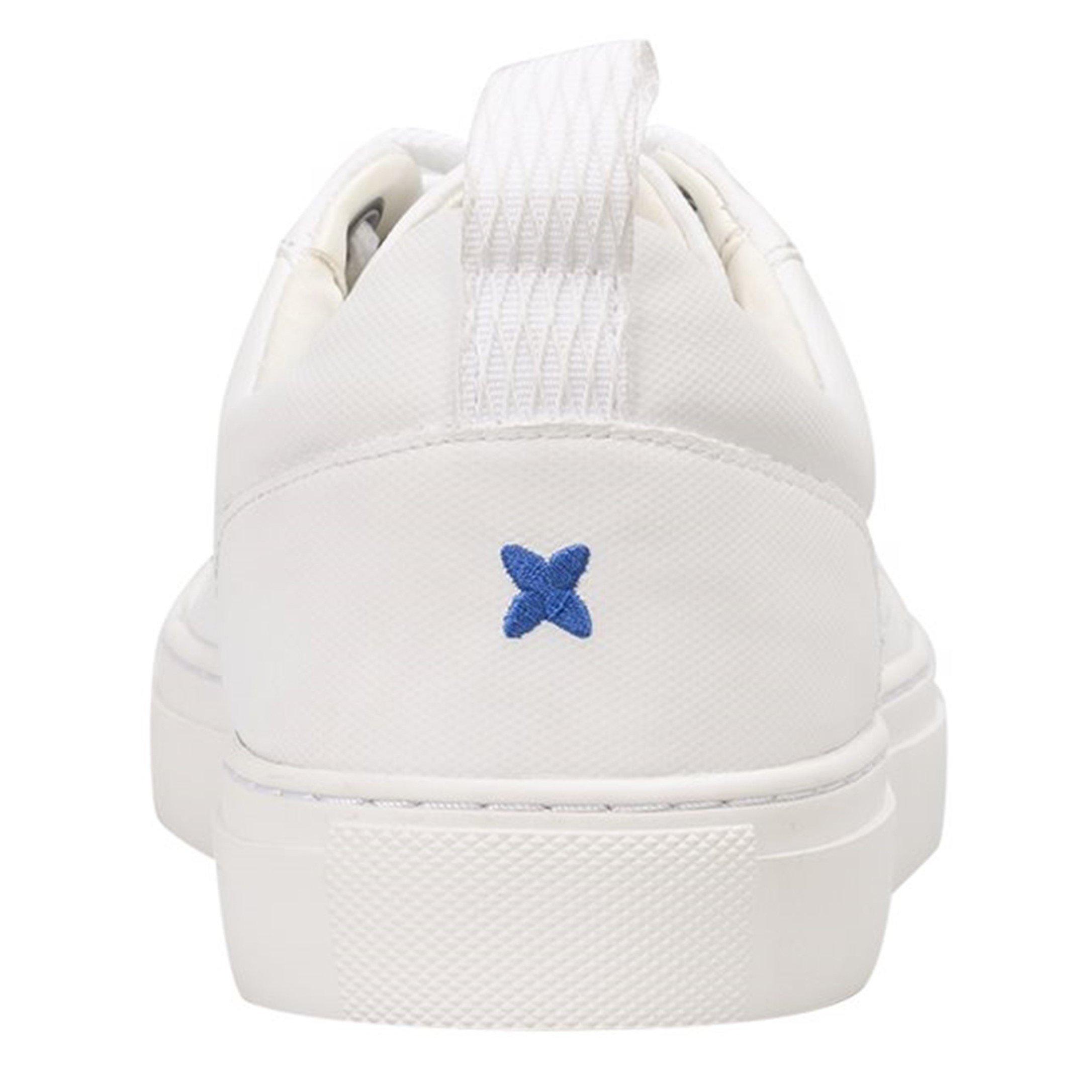 White 100 - Hugo - Men's Blue Low-Top Trainers - 4