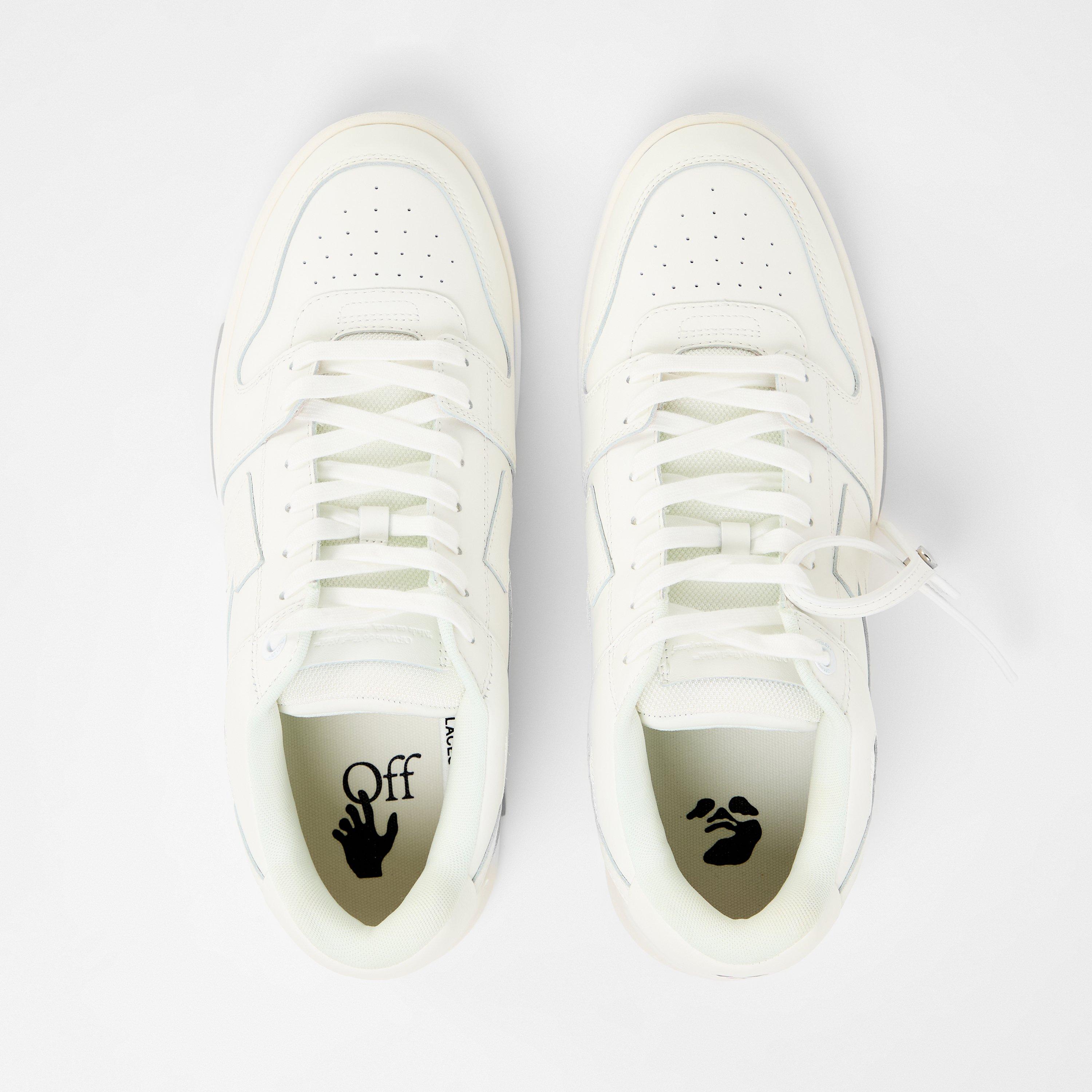 Bijela - Off White - Men's Out Of Office Low Top Sneakers, Signature Zip Tie - 4