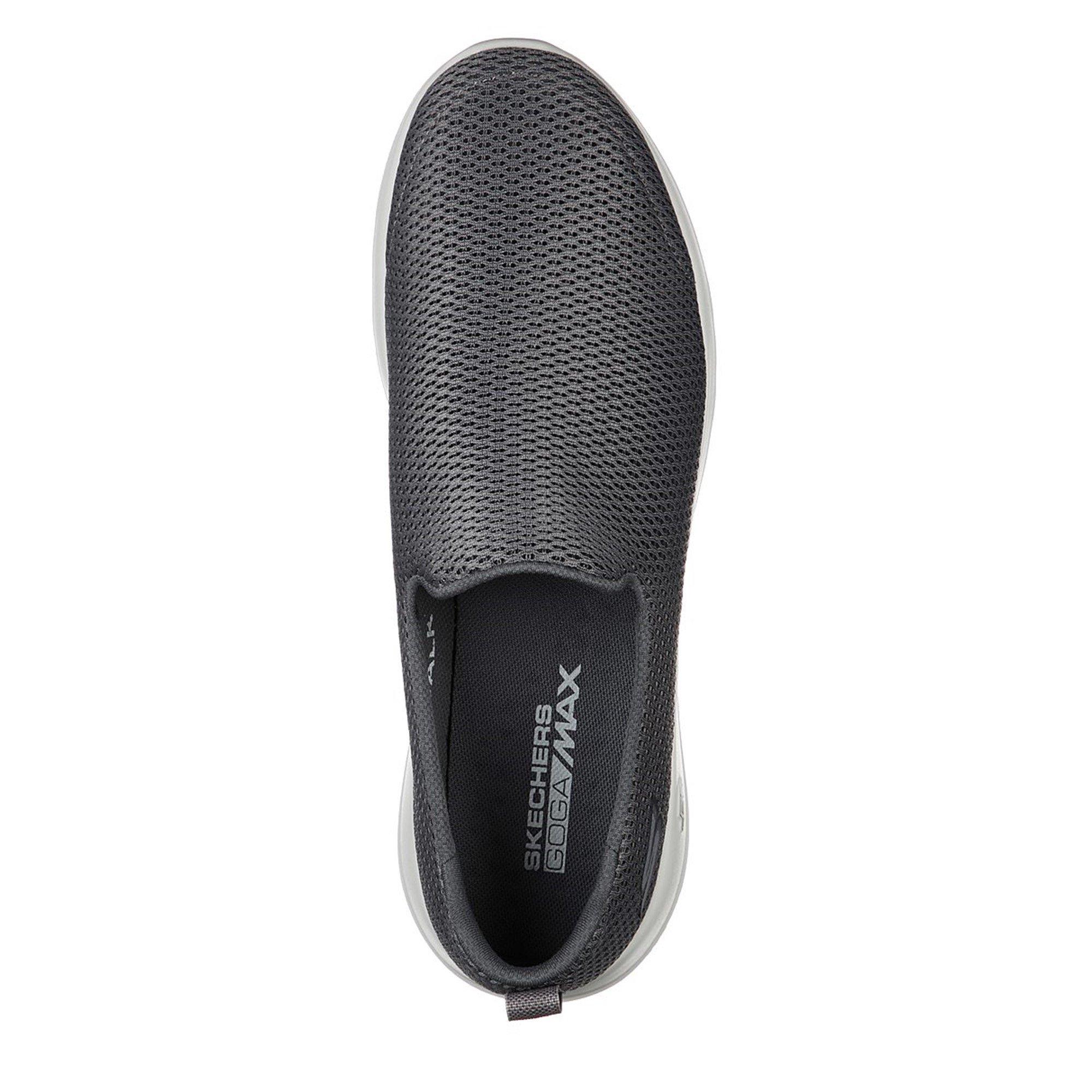 Charcoal - Skechers - GOwalk Max Mens Slip In Trainers - 5