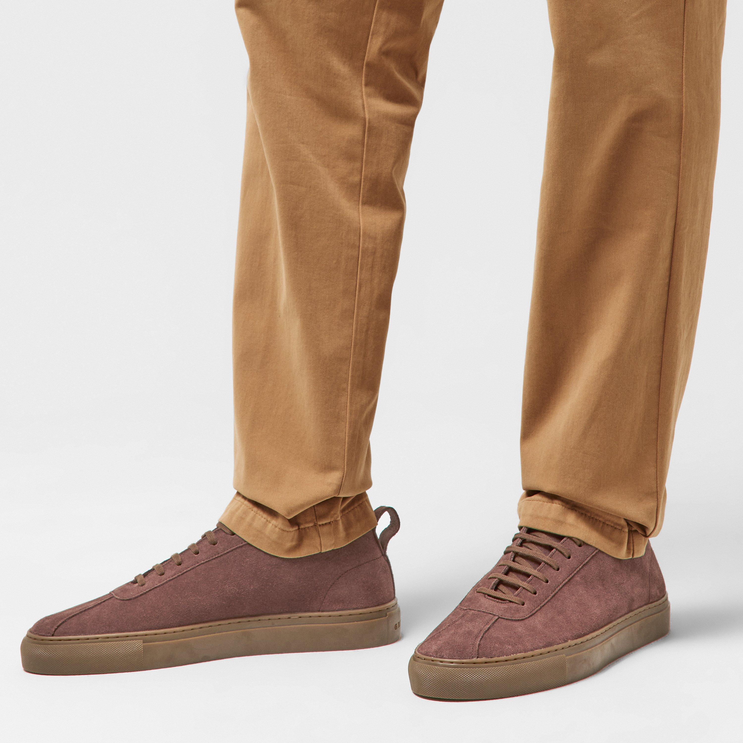 Coffee - Grenson - Men's Low-Top Trainers - 3