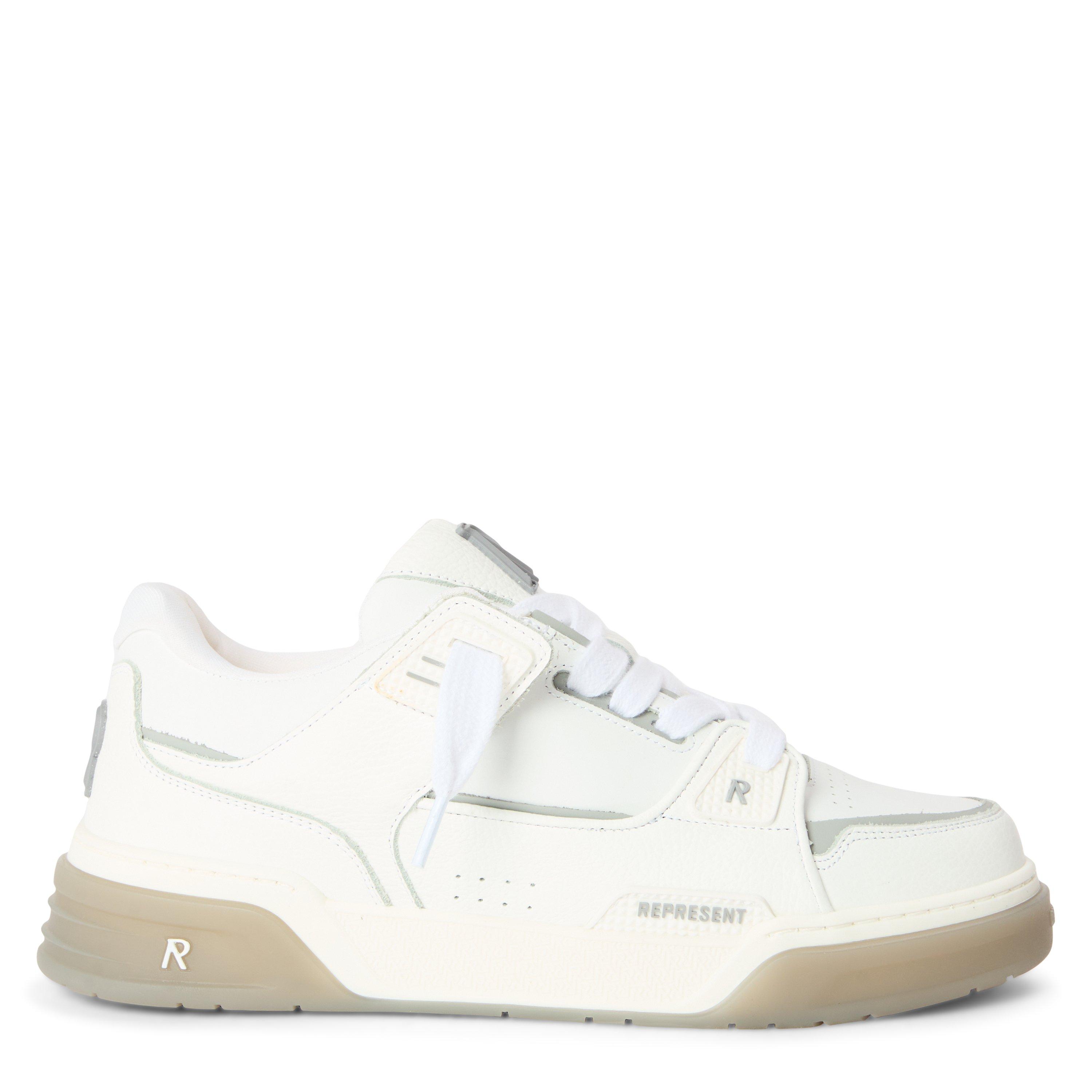Represent Men's Low-Top Trainers - White/Grey - Size 10.5 (44.5)