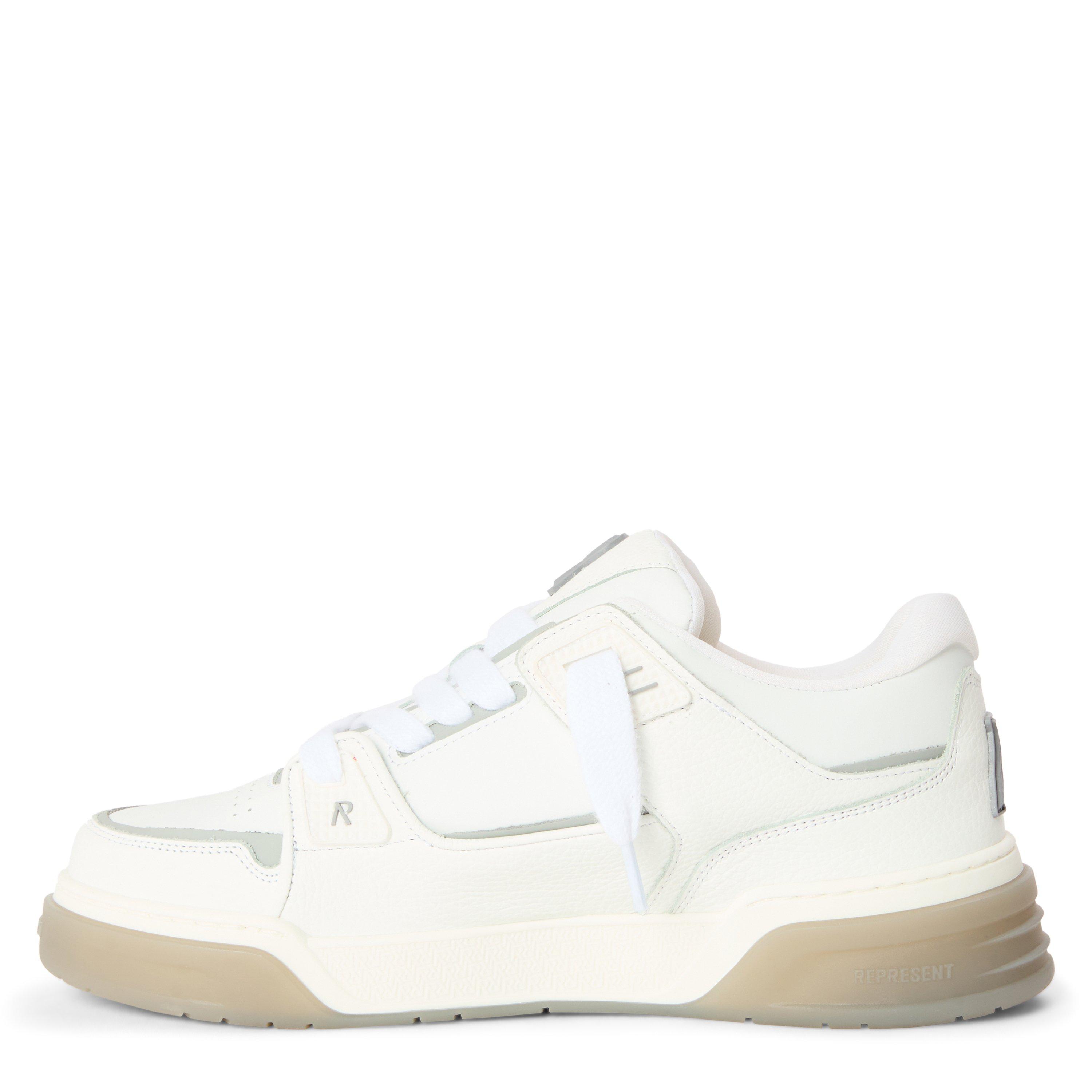 White/Grey - Represent - Men's Low-Top Trainers - 2
