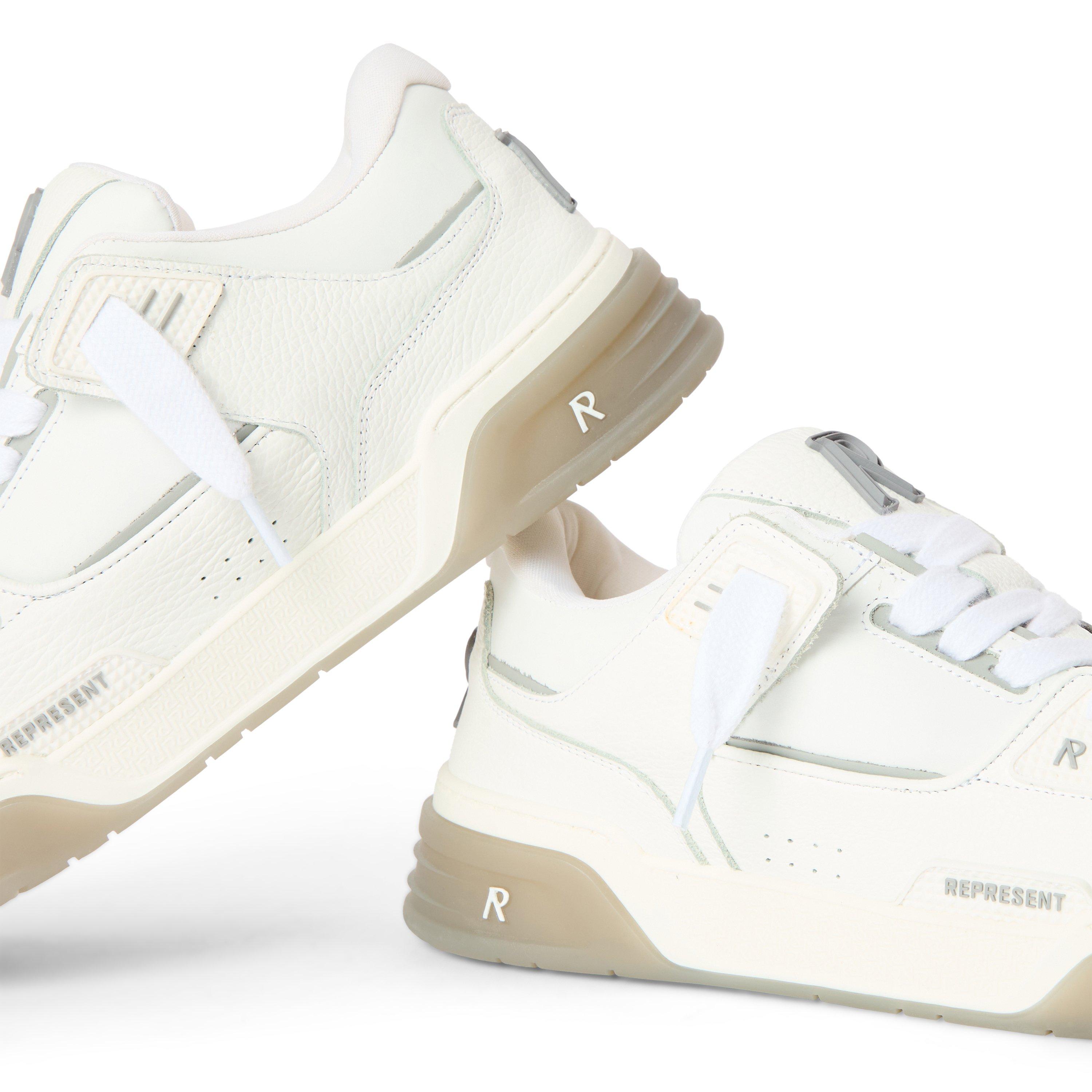 White/Grey - Represent - Men's Low-Top Trainers - 4