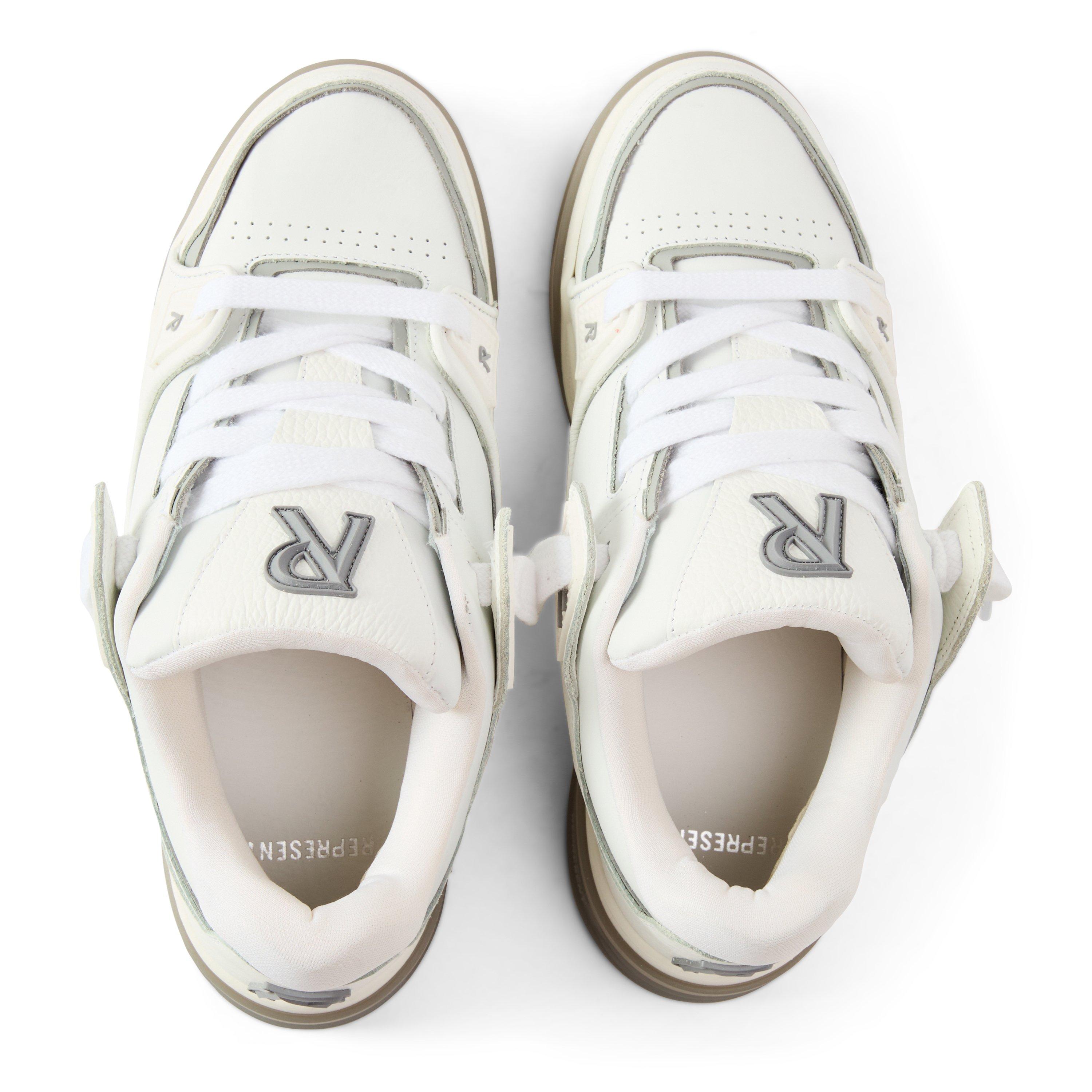 White/Grey - Represent - Men's Low-Top Trainers - 5
