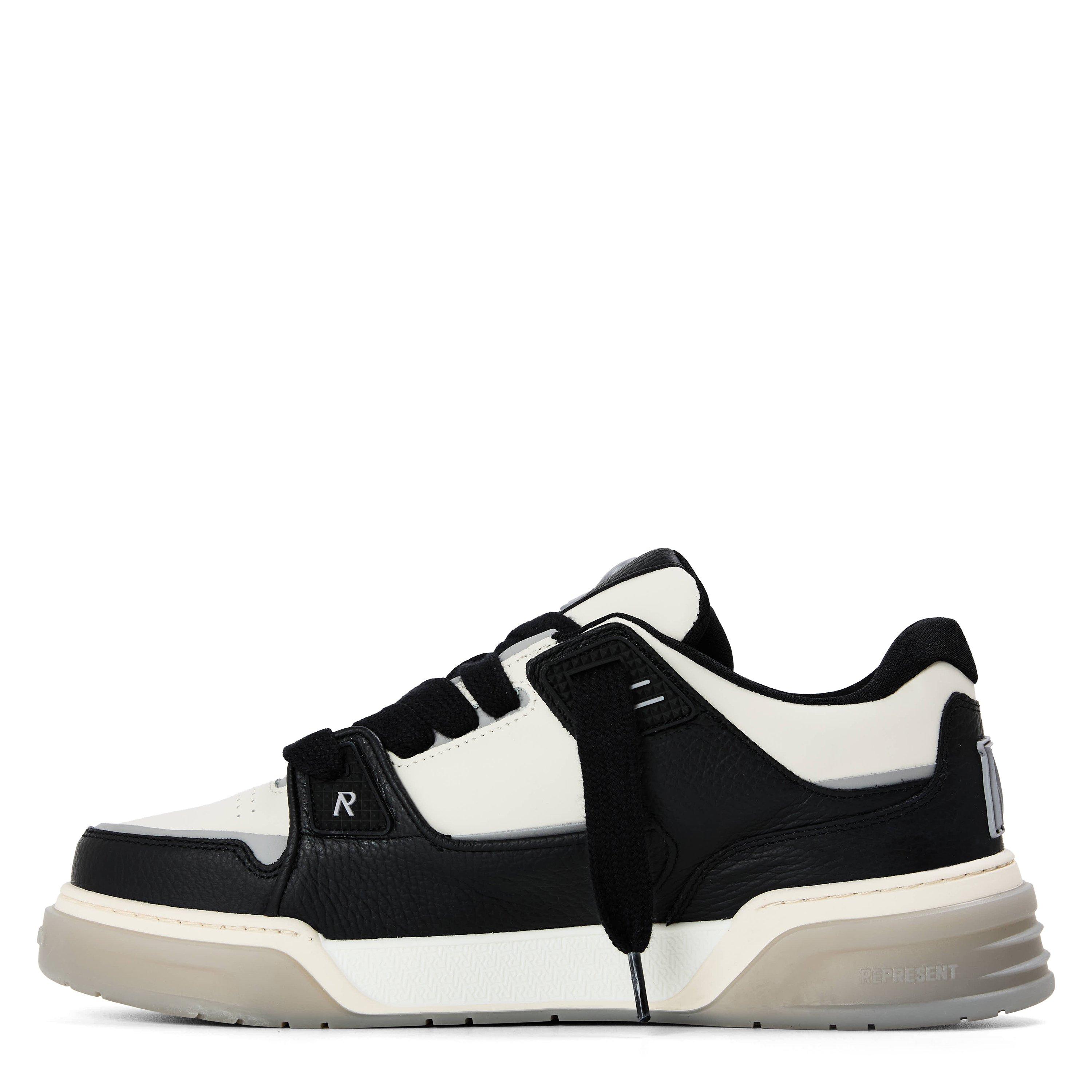 Black/Vnt White - Represent - Men's Low-Top Trainers - 2