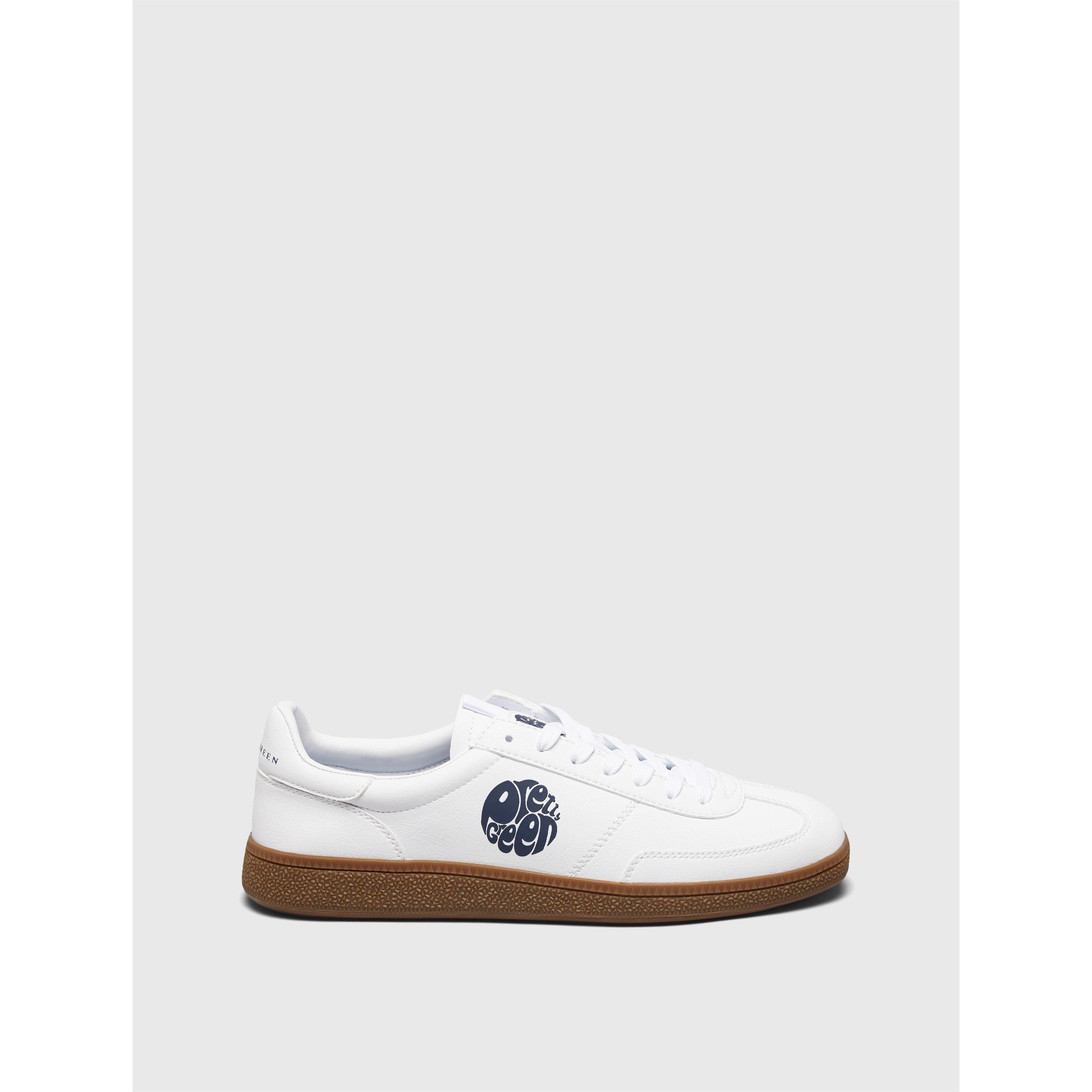 White - Pretty Green - Men's Low-Top Trainers - 1