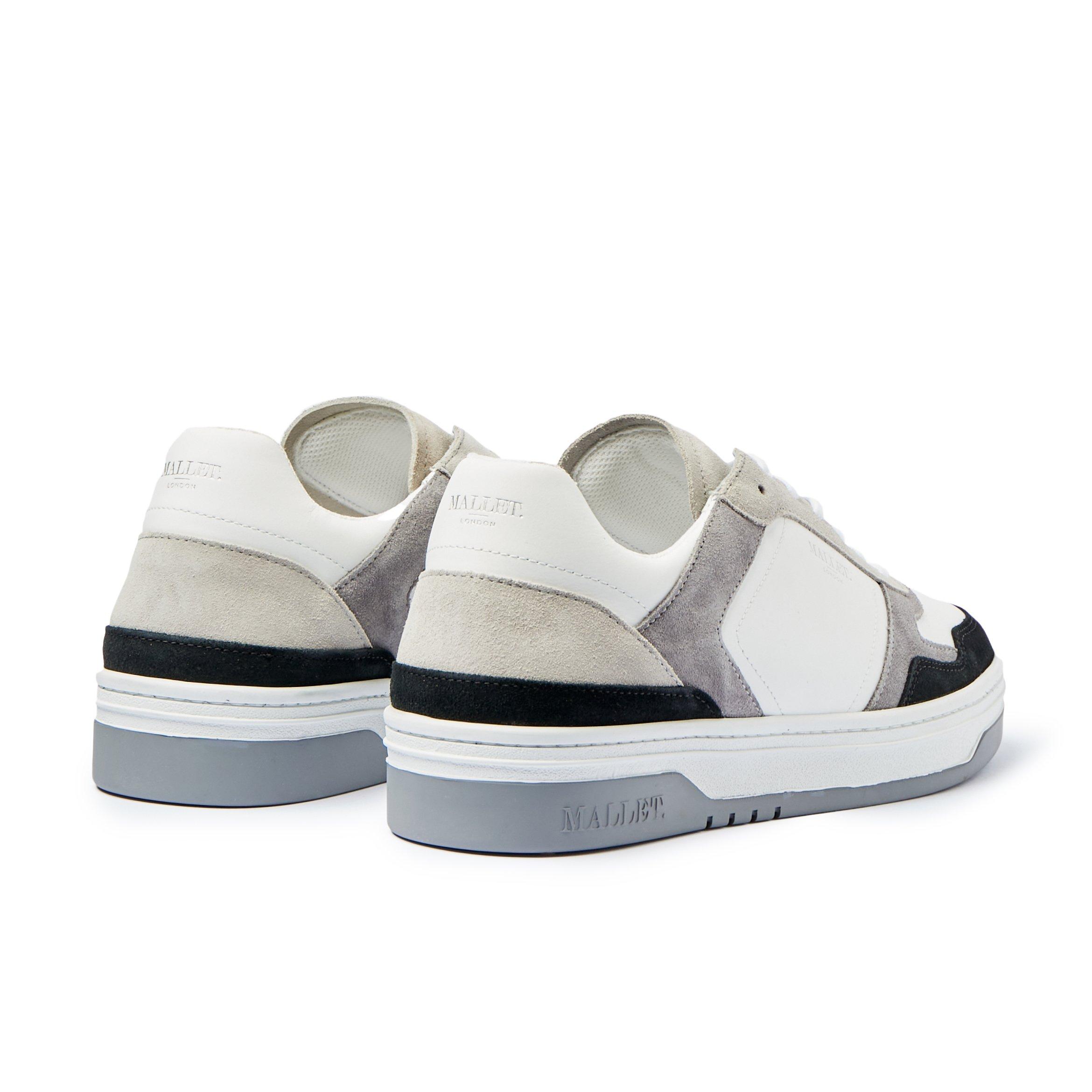 White/Grey - Mallet - Men's Barnsley Low-Top Trainers - 2