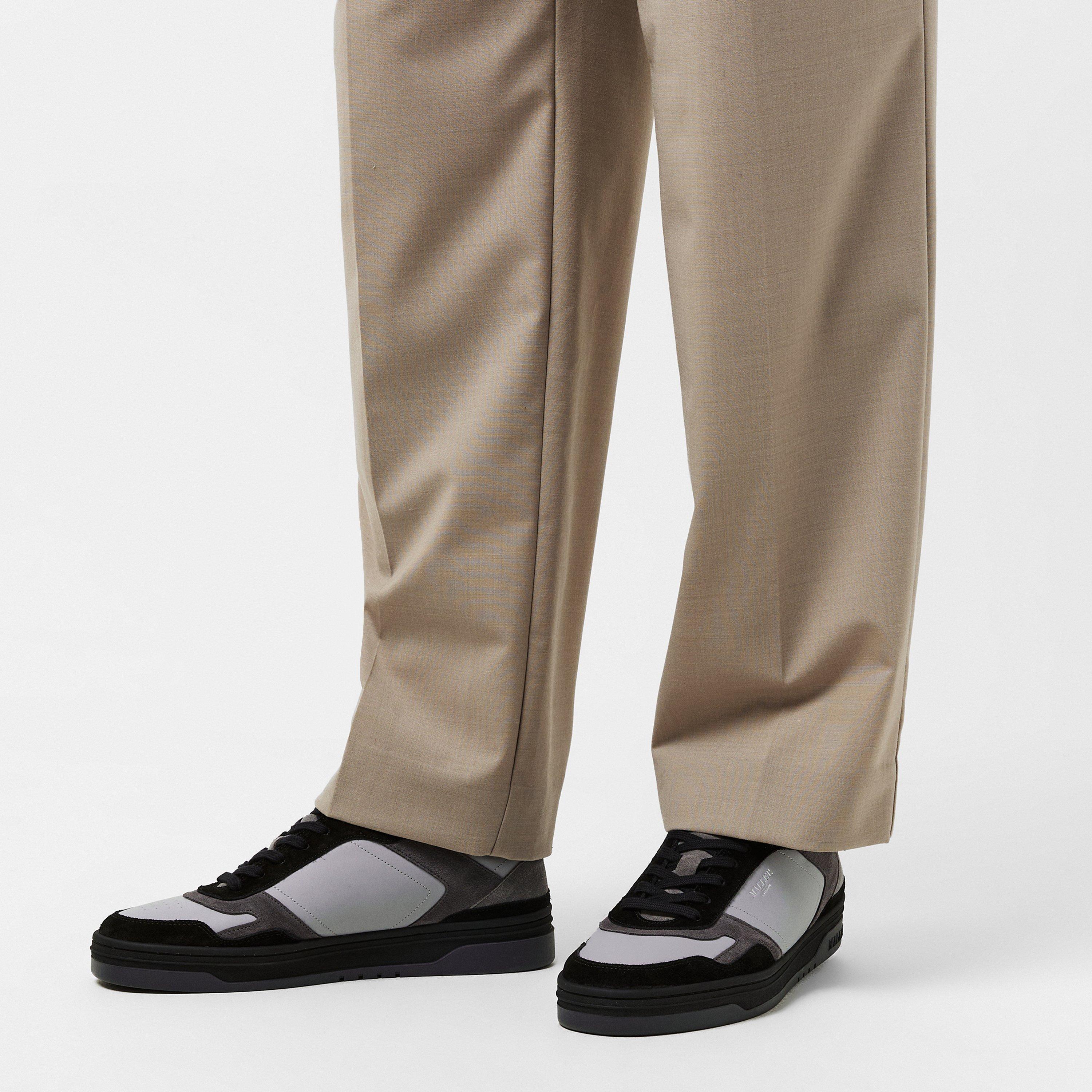 Black/Grey - Mallet - Men's Barnsley Low-Top Trainers - 3