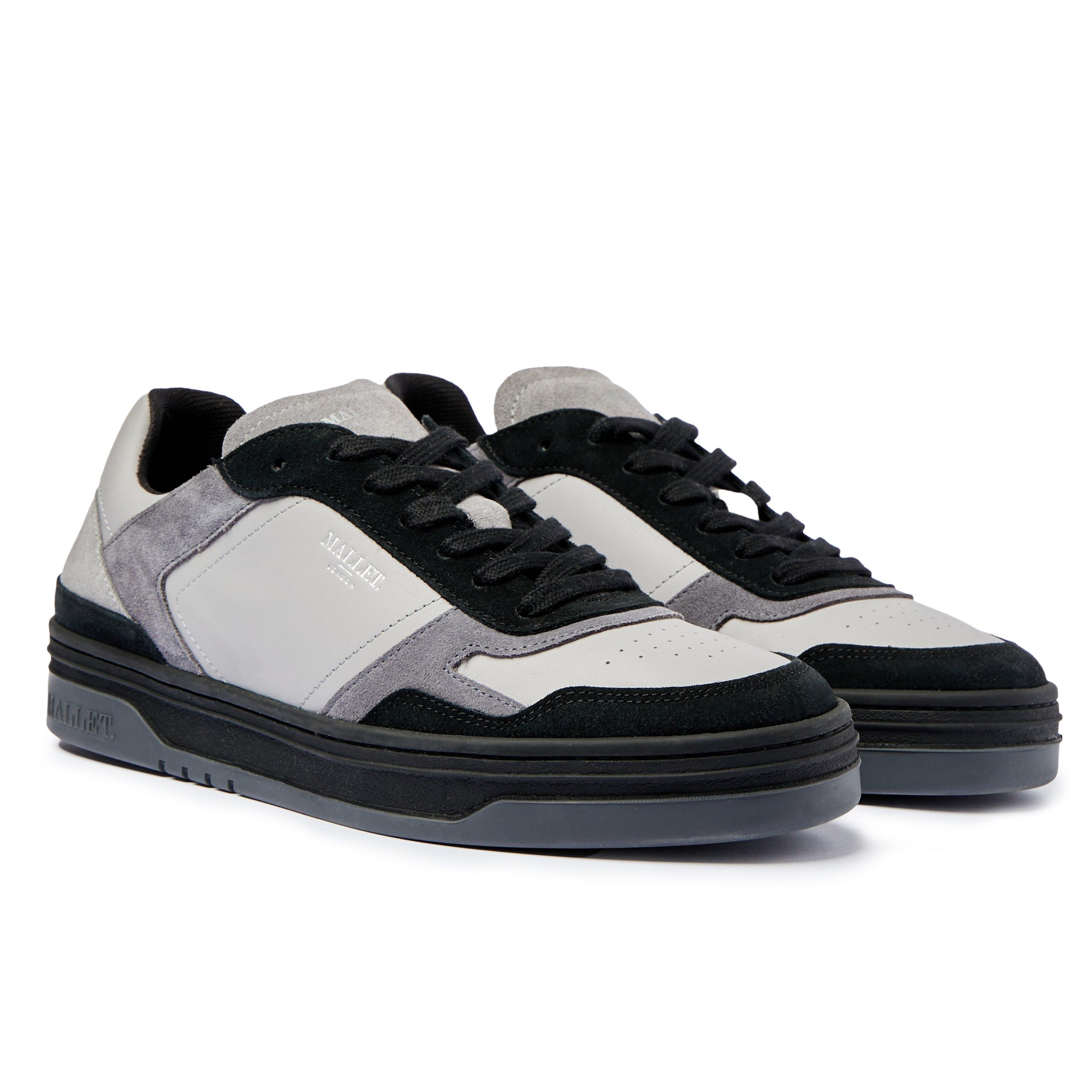 Black/Grey - Mallet - Men's Barnsley Low-Top Trainers - 4
