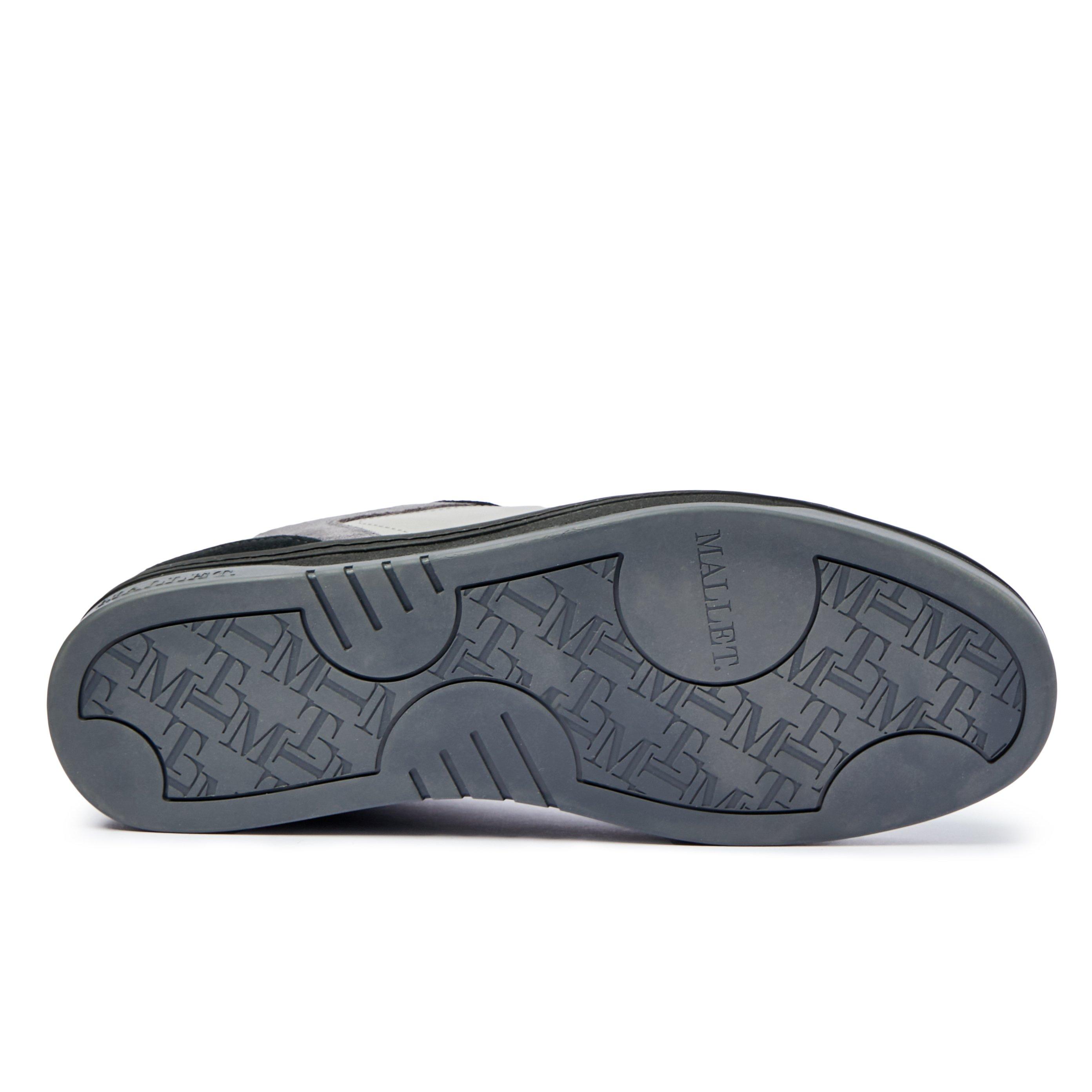 Black/Grey - Mallet - Men's Barnsley Low-Top Trainers - 5