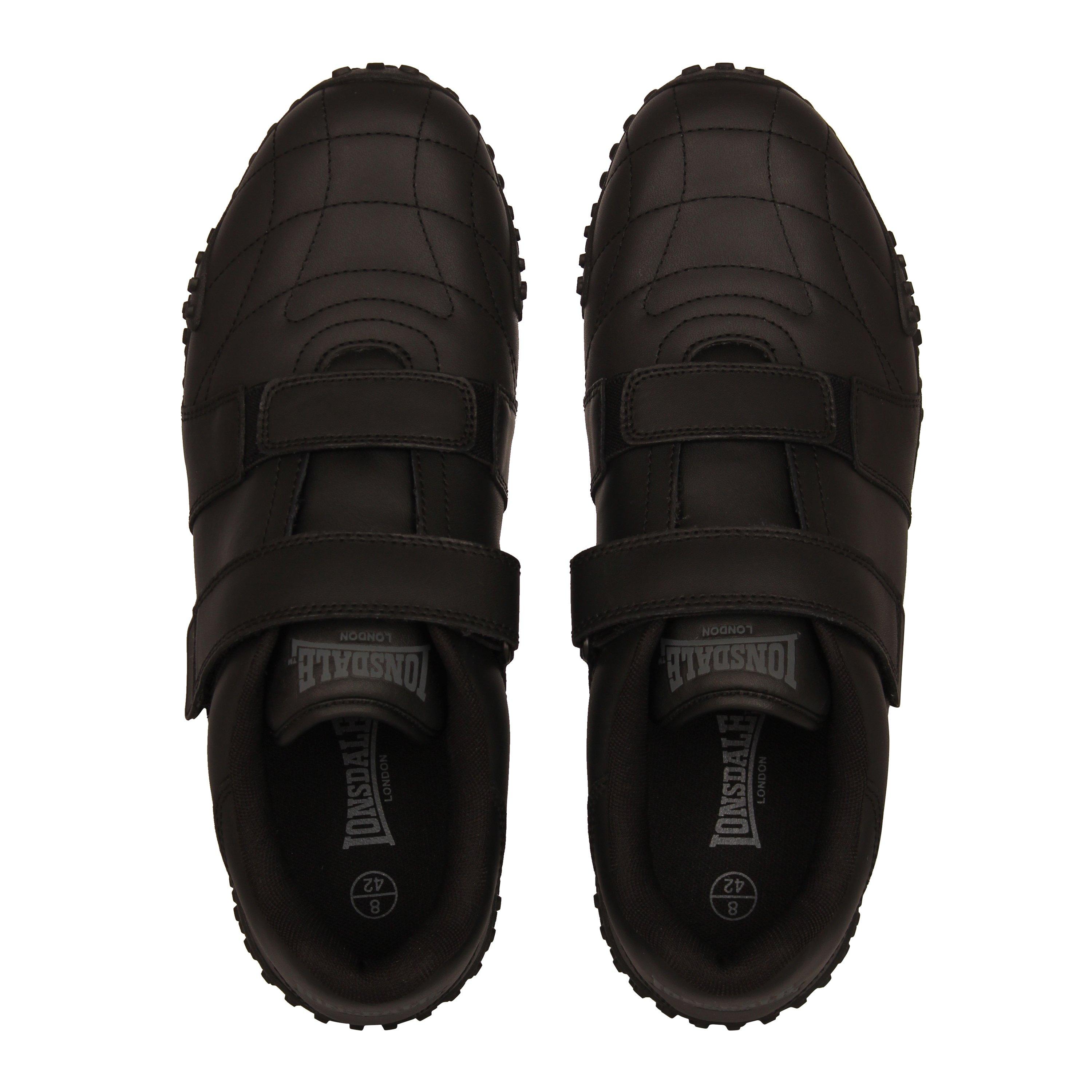 Nero/Nero - Lonsdale - Fulham Mens Trainers - 5