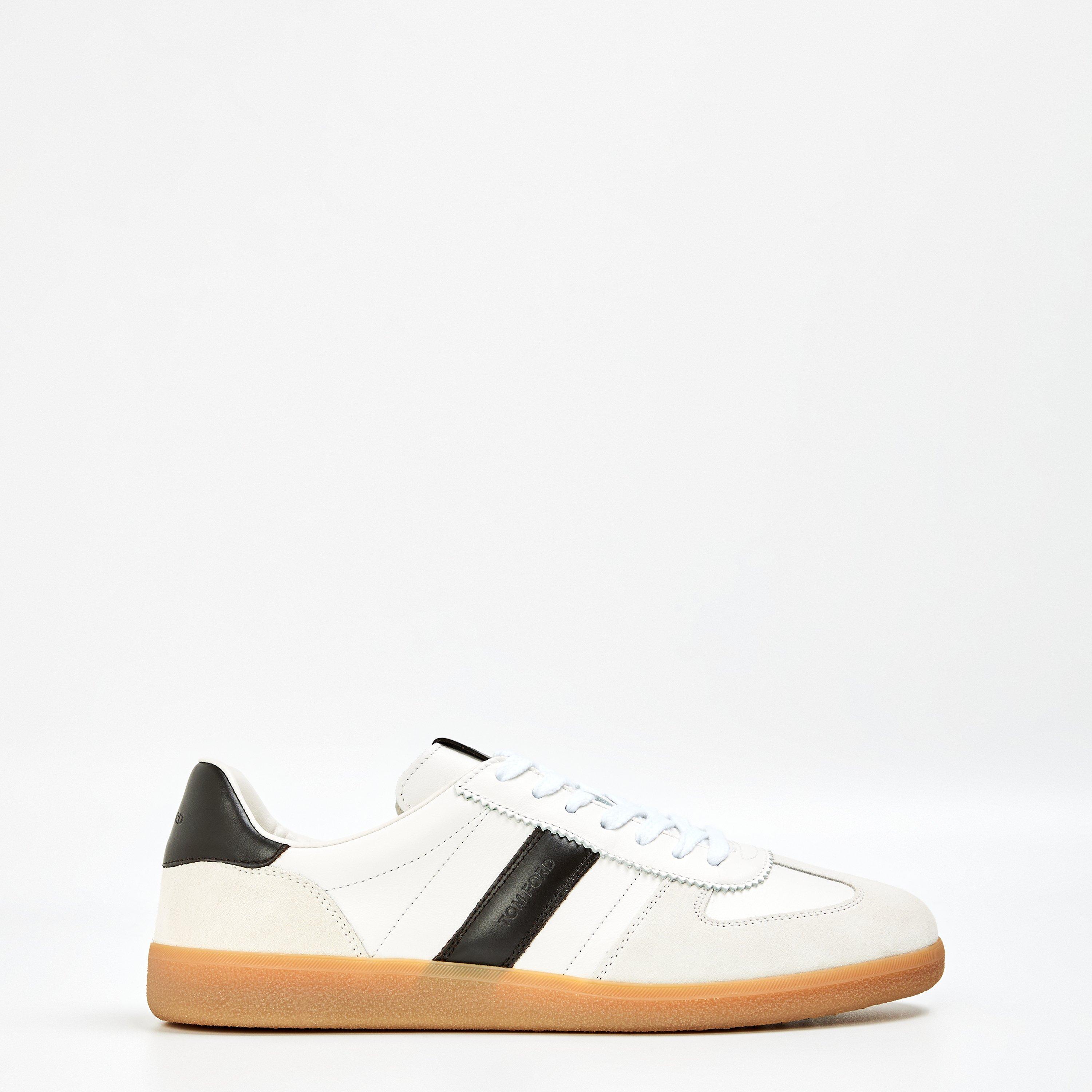 White/Black - Tom Ford - Men's Low Trainers - 1