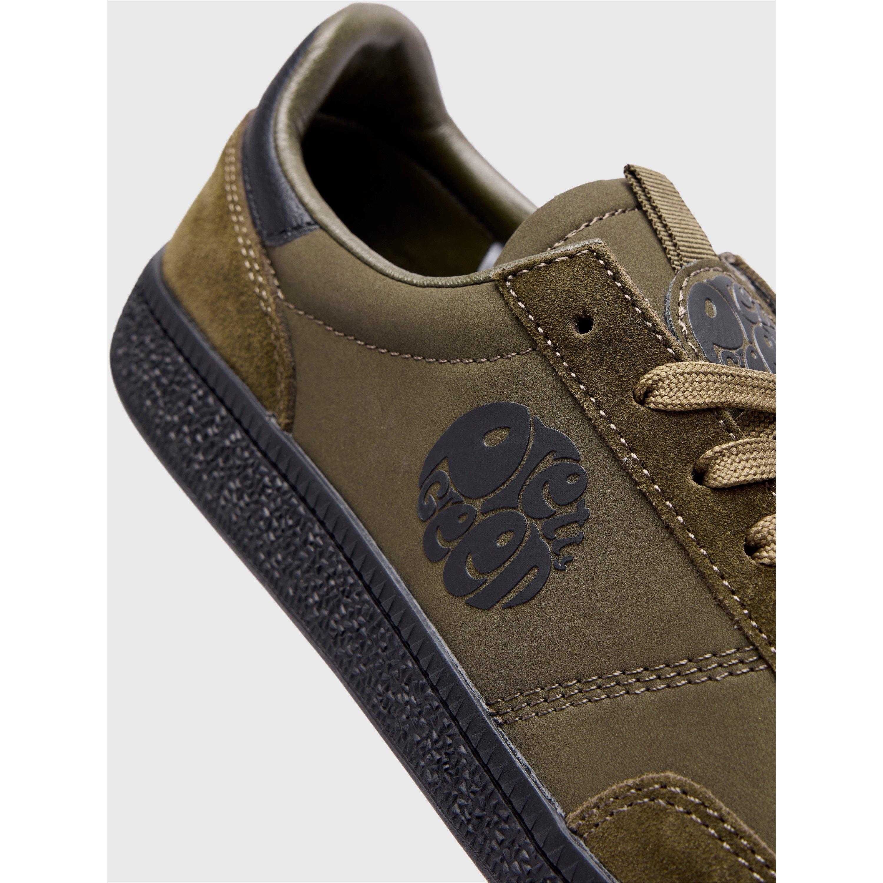 Khaki - Pretty Green - Men's PG Ramblas Low-Top Trainers - 3