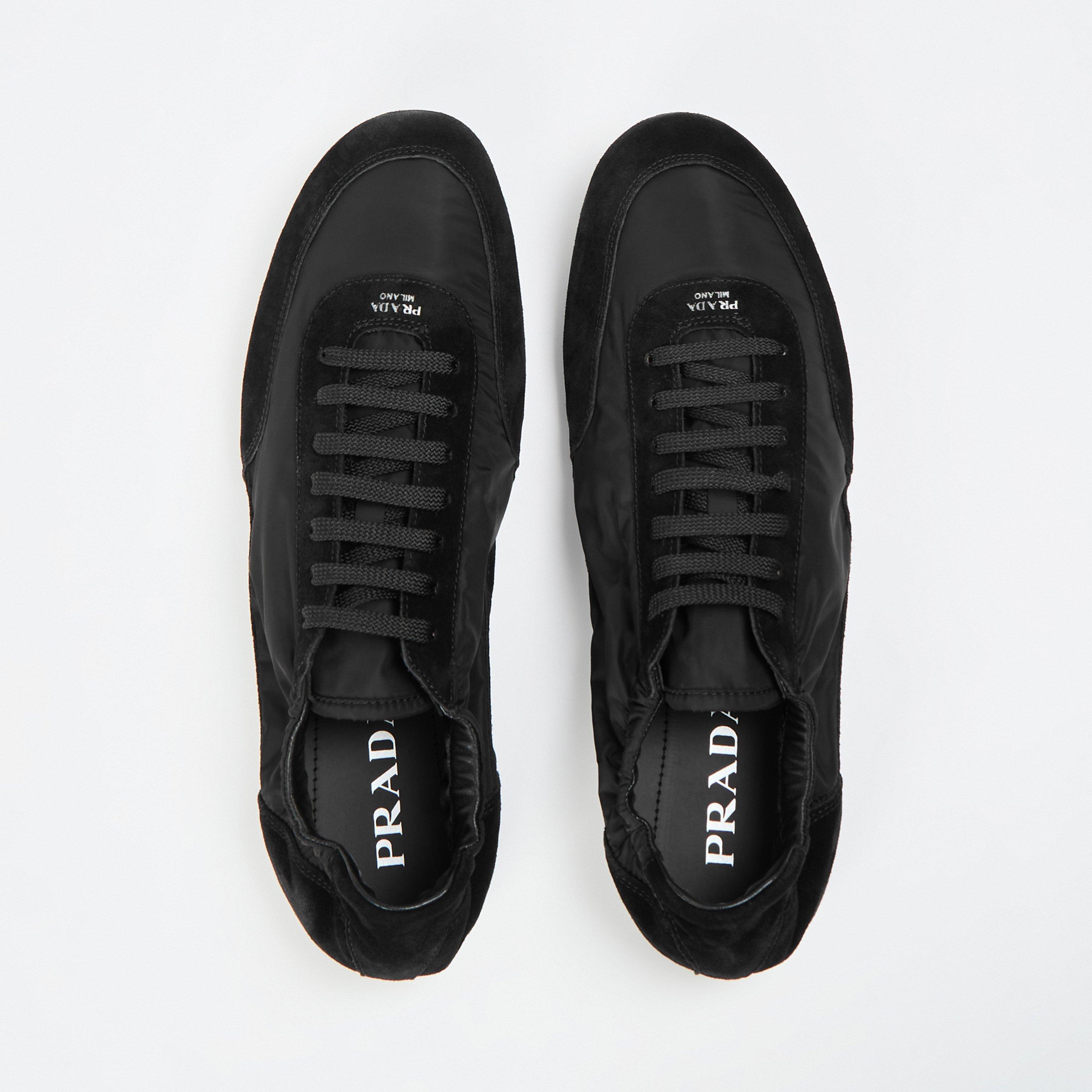 Black - Prada - Men's Low Trainers - 5