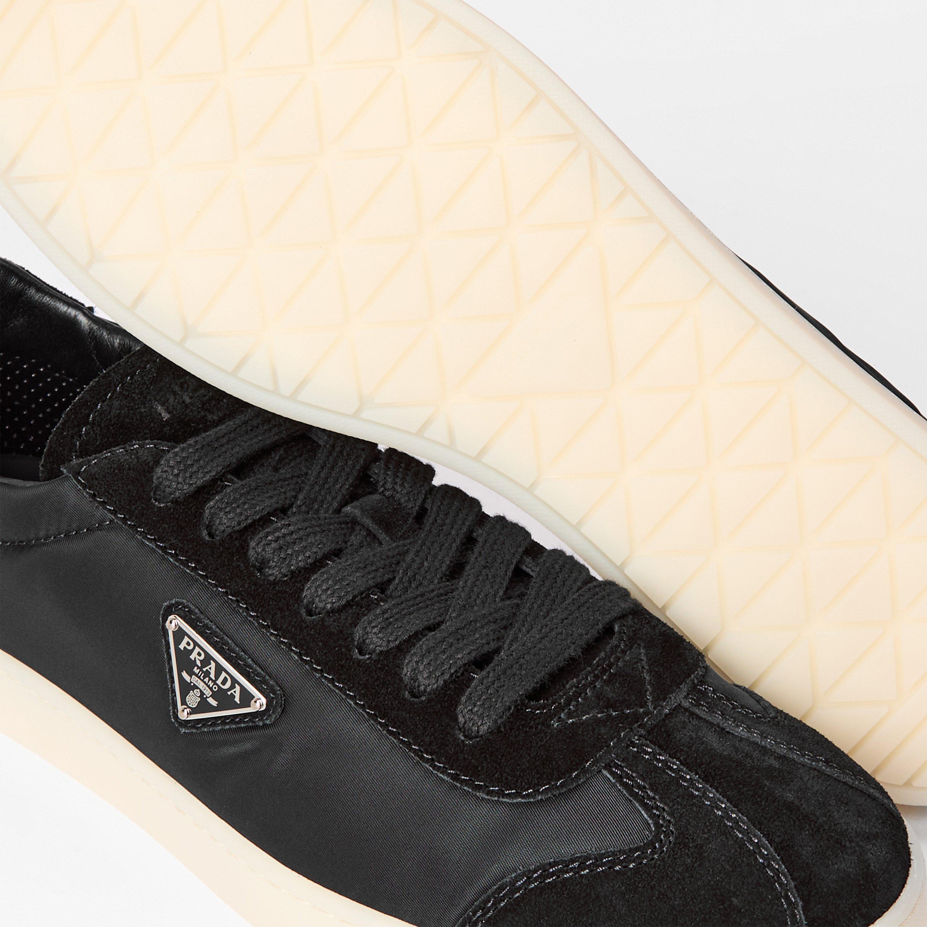Black - Prada - Men's Low Trainers - 4