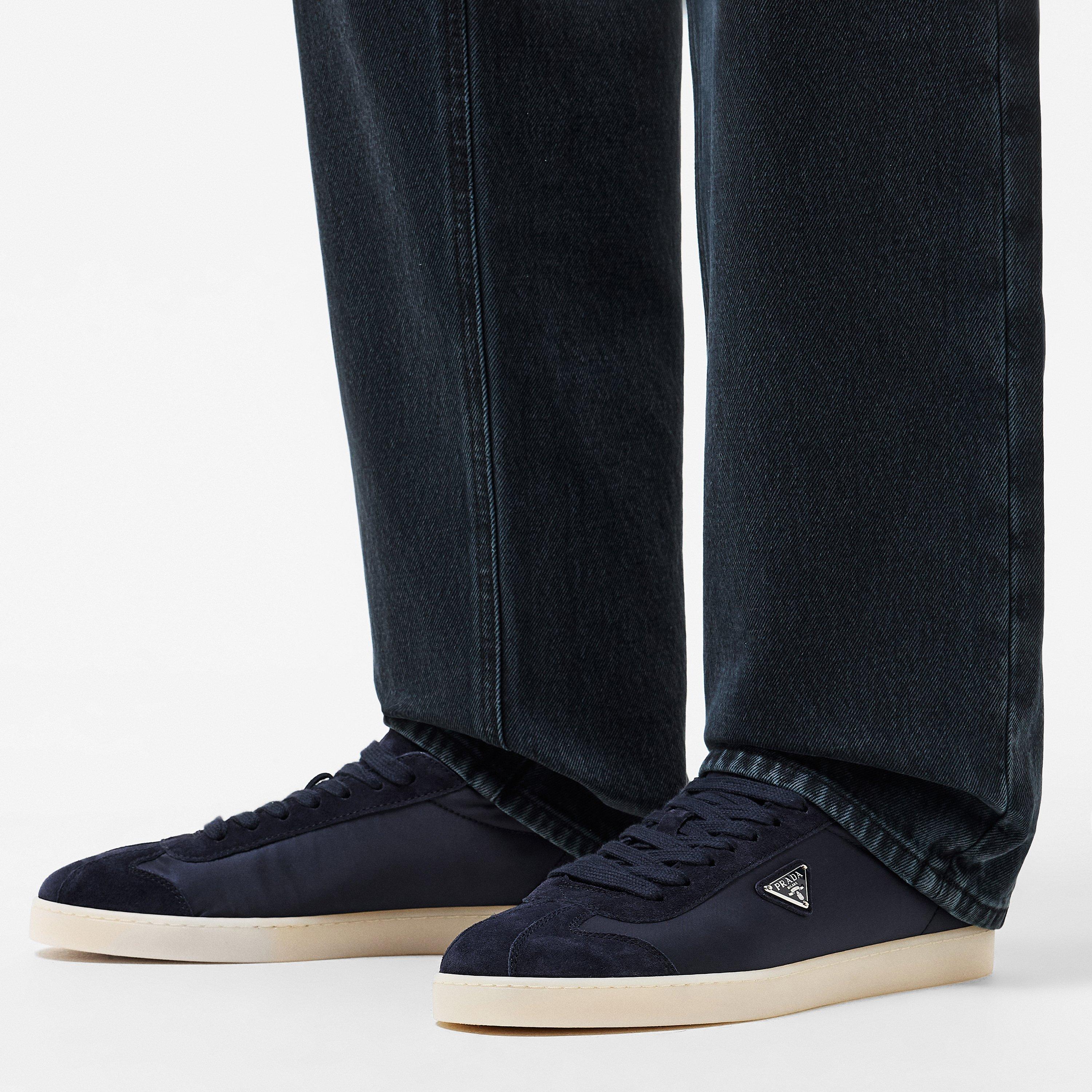 Navy - Prada - Men's Low Trainers - 3