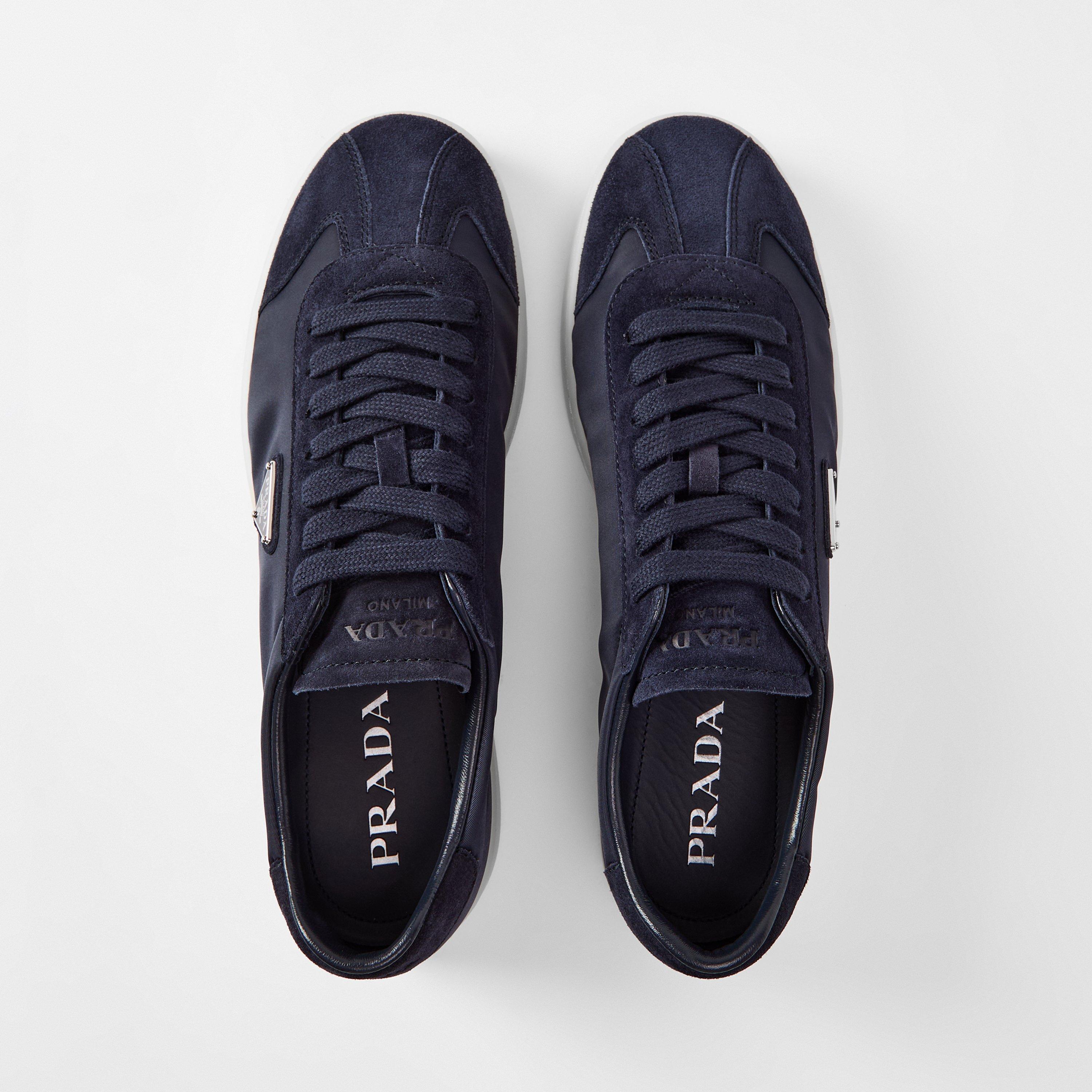 Navy - Prada - Men's Low Trainers - 5