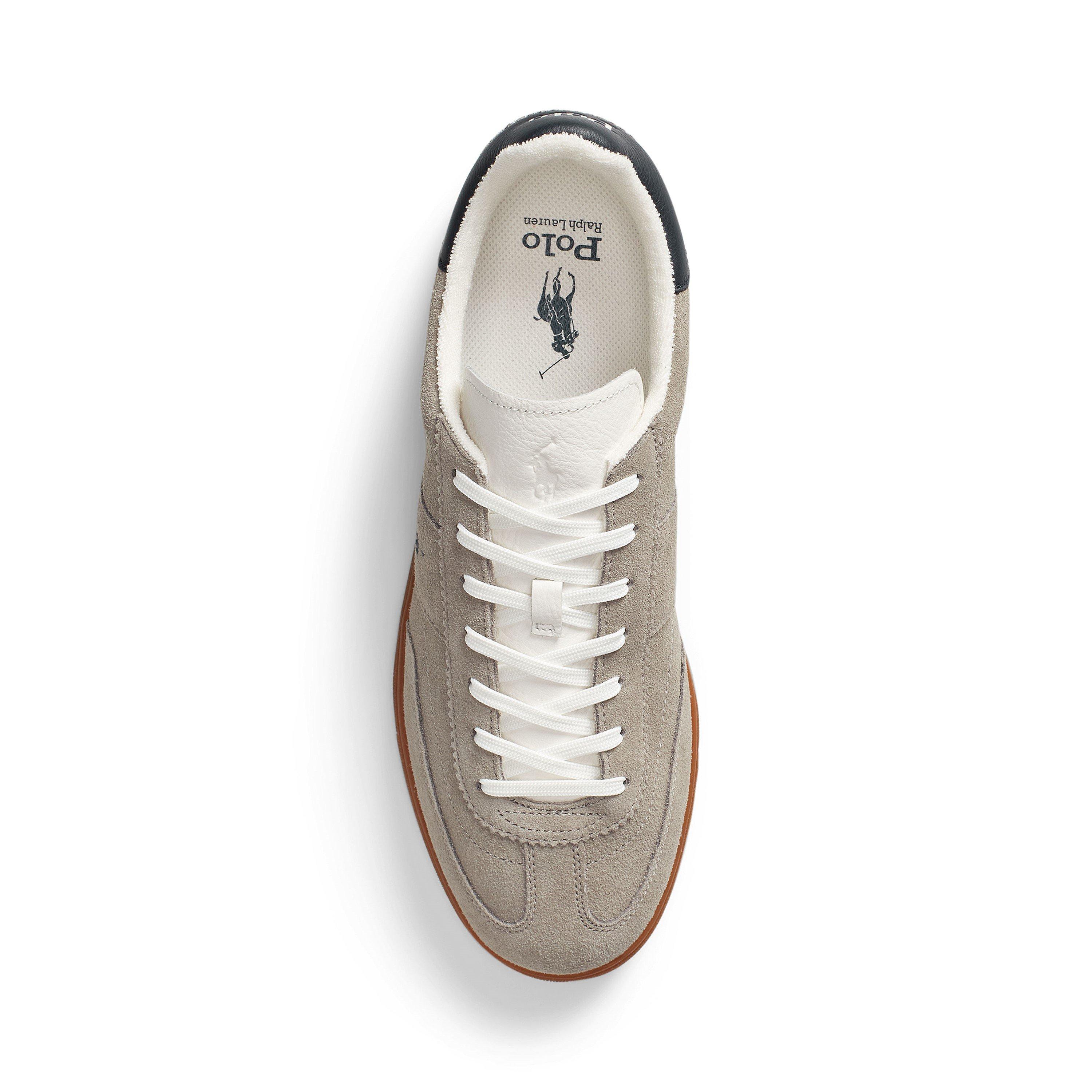 Grey/Navy/Gum - Polo Ralph Lauren - Men's Bedford Low-Top Trainers - 4