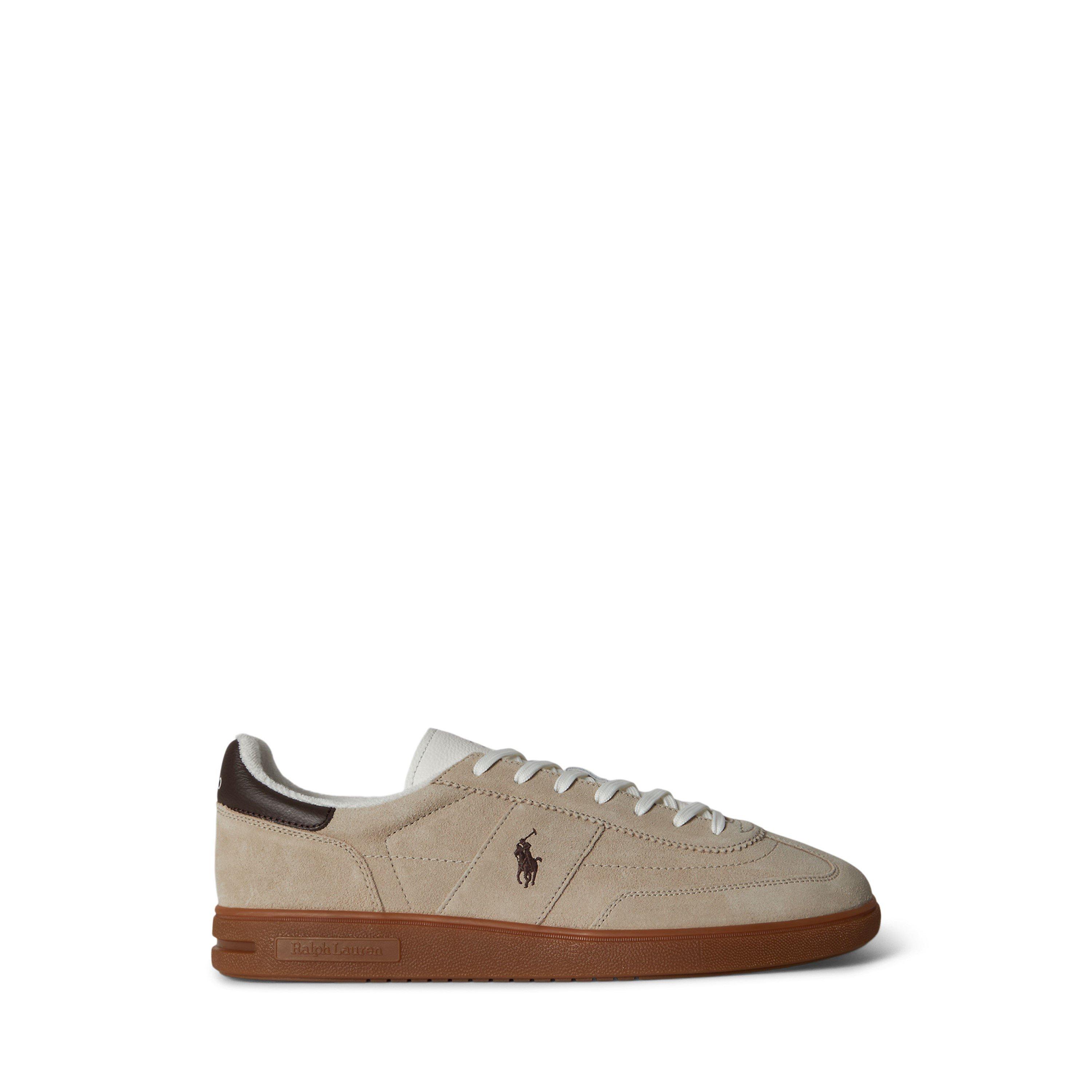 Polo Ralph Lauren Men's Milkshake/Brwn Bedford Low-Top Trainers - 7 (41)