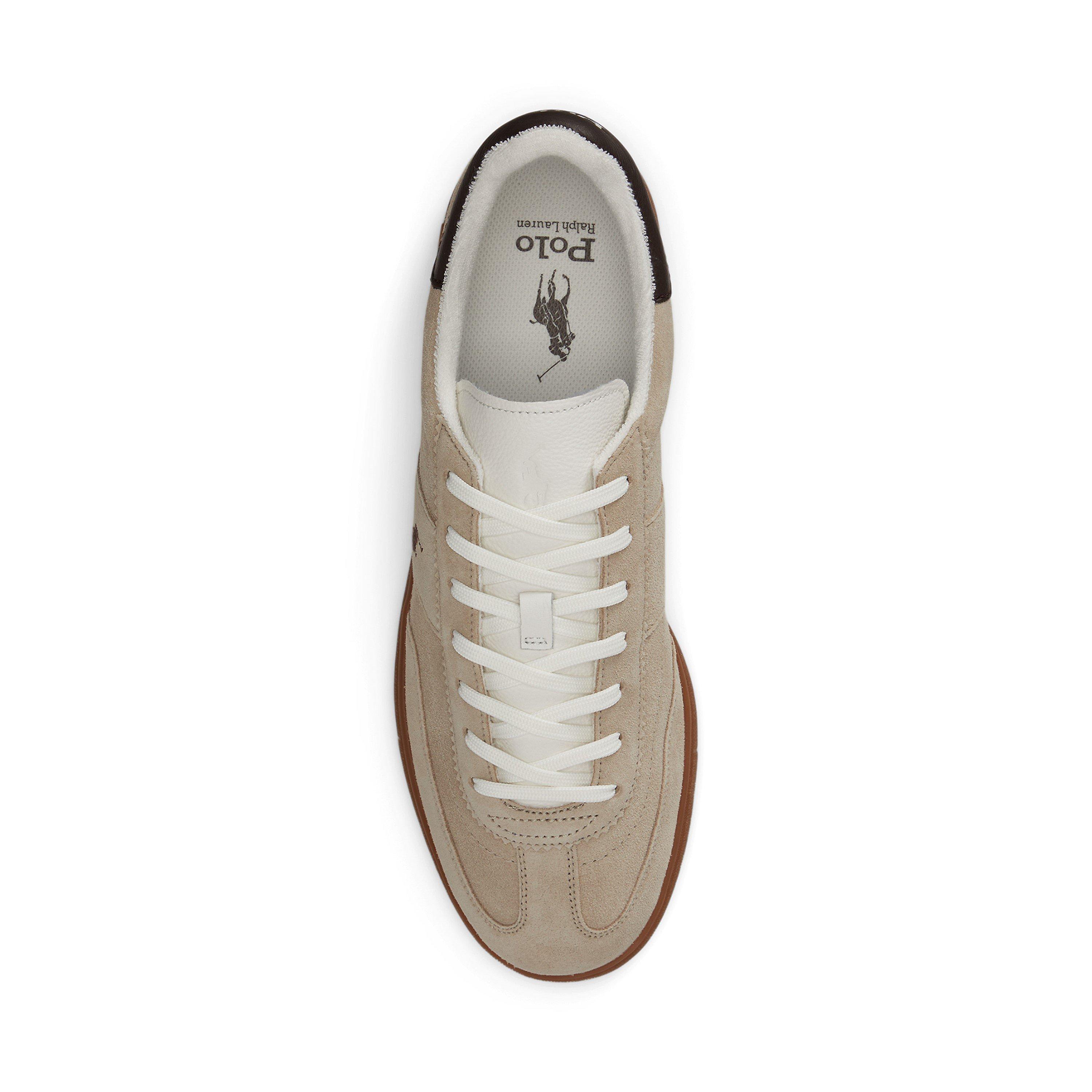 Milkshake/Brwn - Polo Ralph Lauren - Men's Bedford Low-Top Trainers - 3