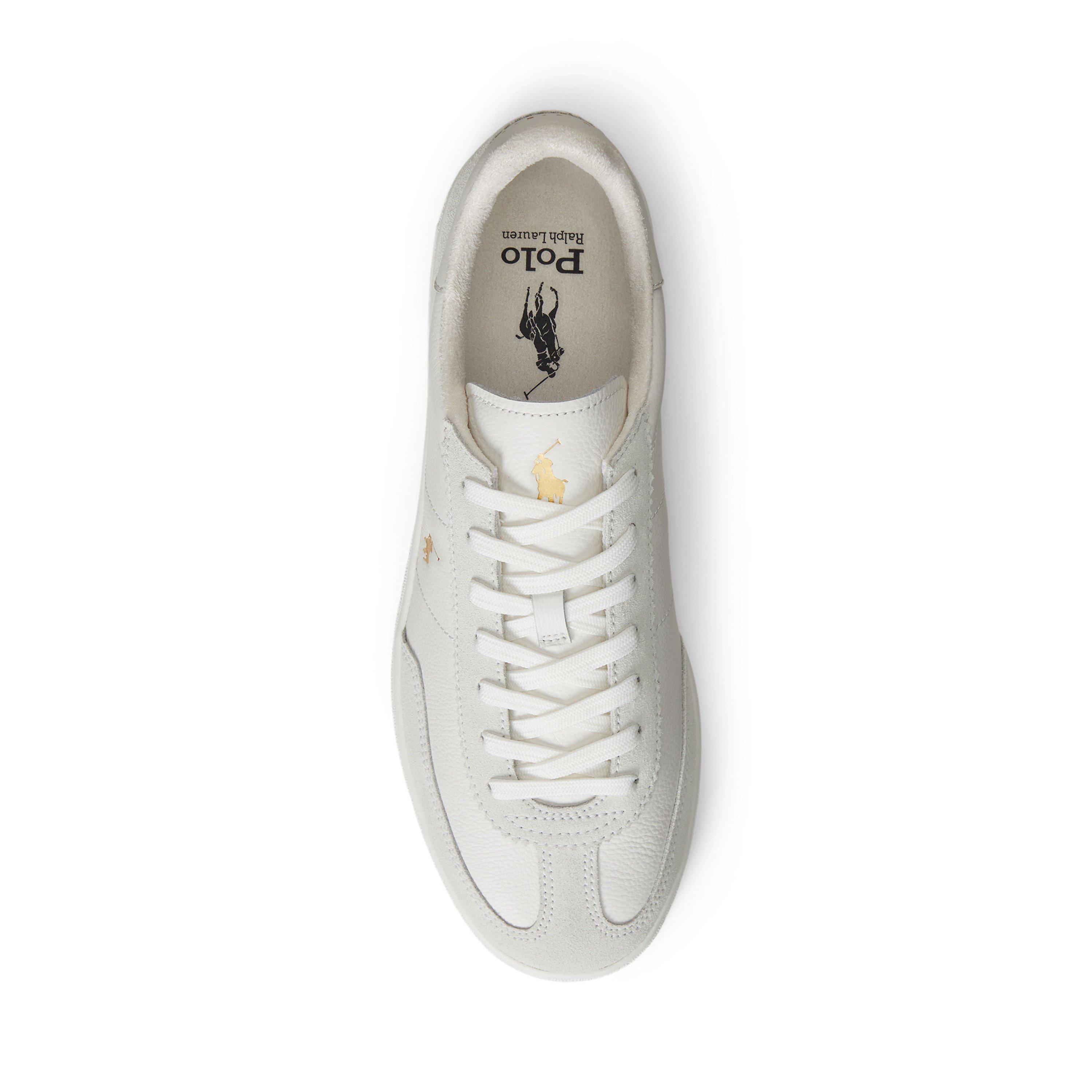 White/White - Polo Ralph Lauren - Men's Bedford Low-Top Trainers - 3