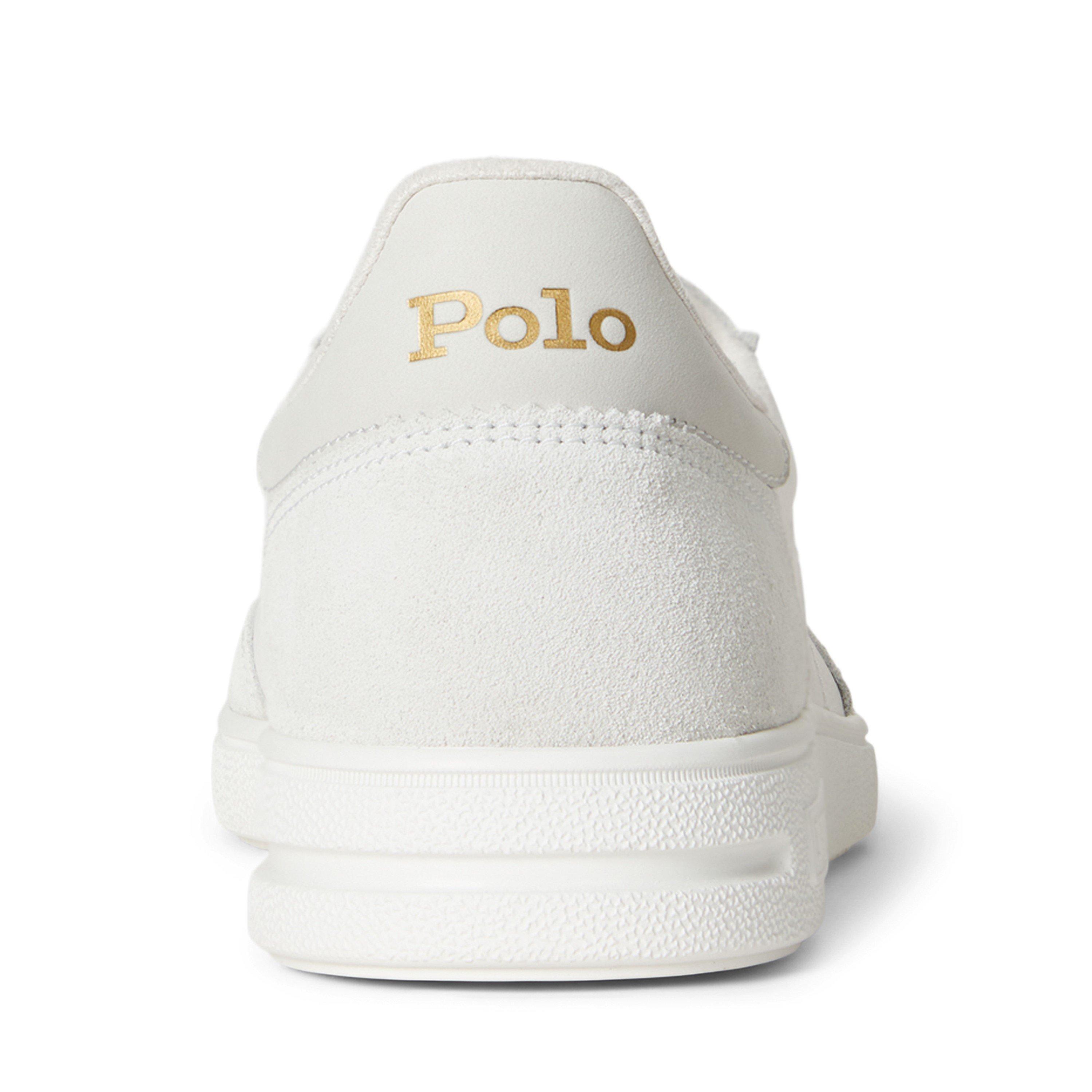 White/White - Polo Ralph Lauren - Men's Bedford Low-Top Trainers - 4