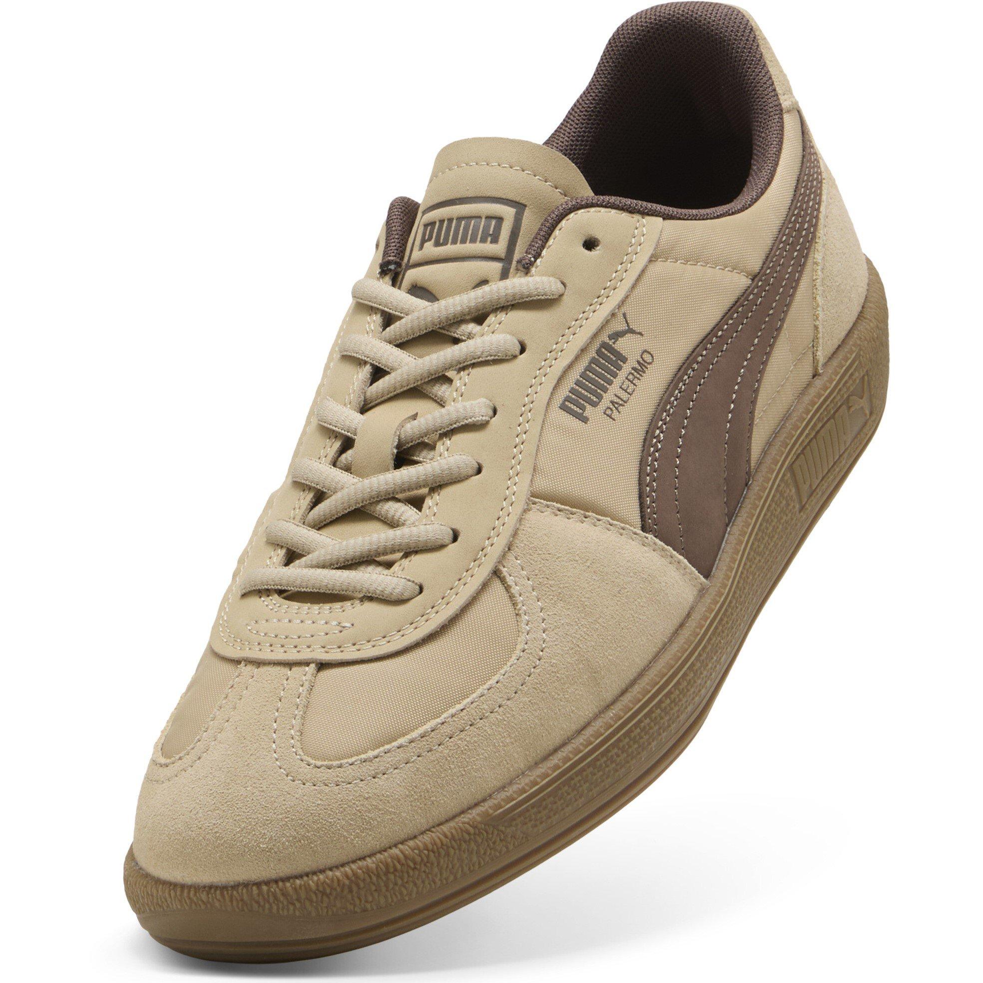 Almond/Bronze - Puma - Palermo Pop Unisex Adults Sneakers - 6