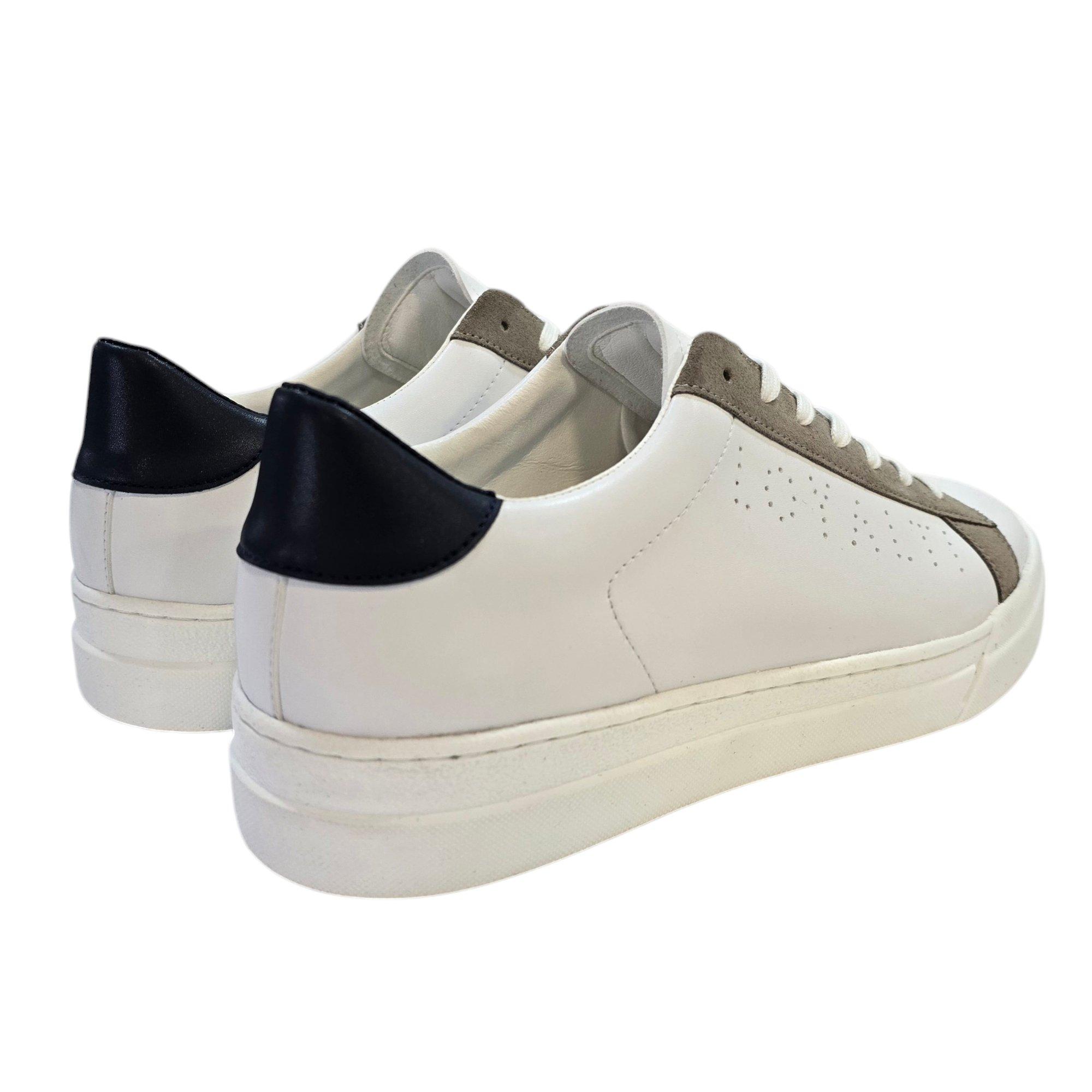 White/Grey/Navy - Loyalti - Levia Low-Top Trainers - 4