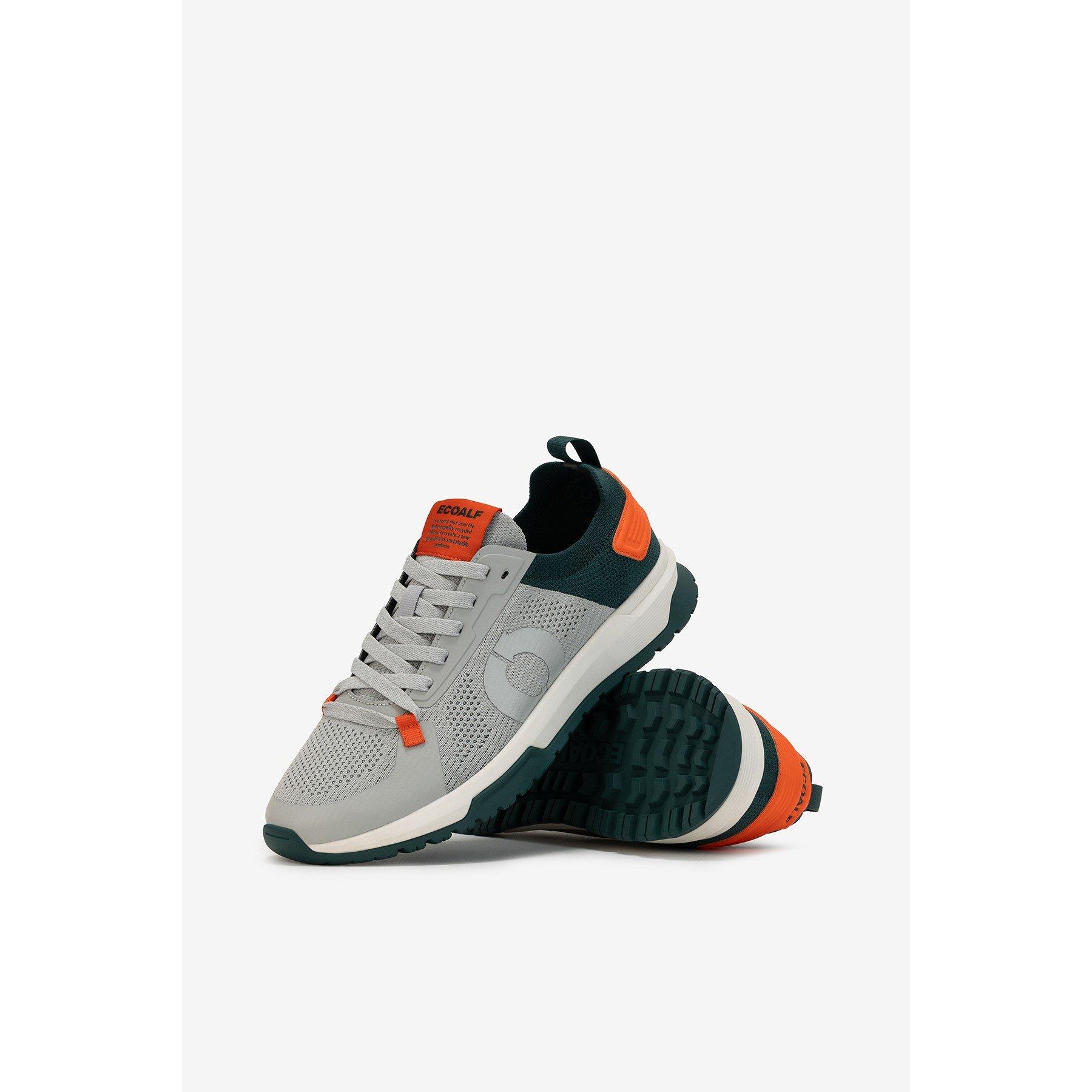 Off White/Green - Ecoalf - Men's Mumbai Low-Top Trainers - 3