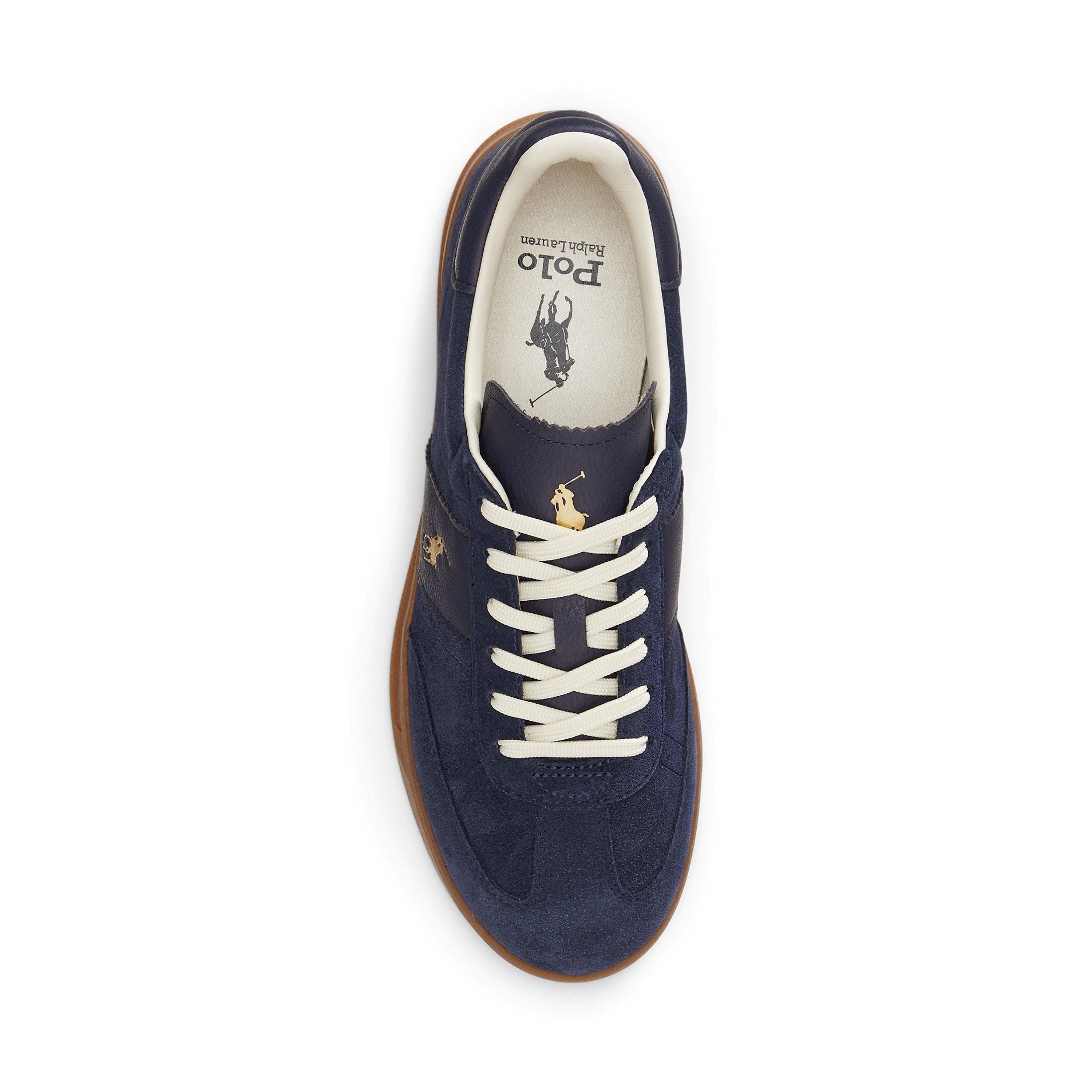Hunter Navy - Polo Ralph Lauren - Men's Aera Low-Top Trainers - 4