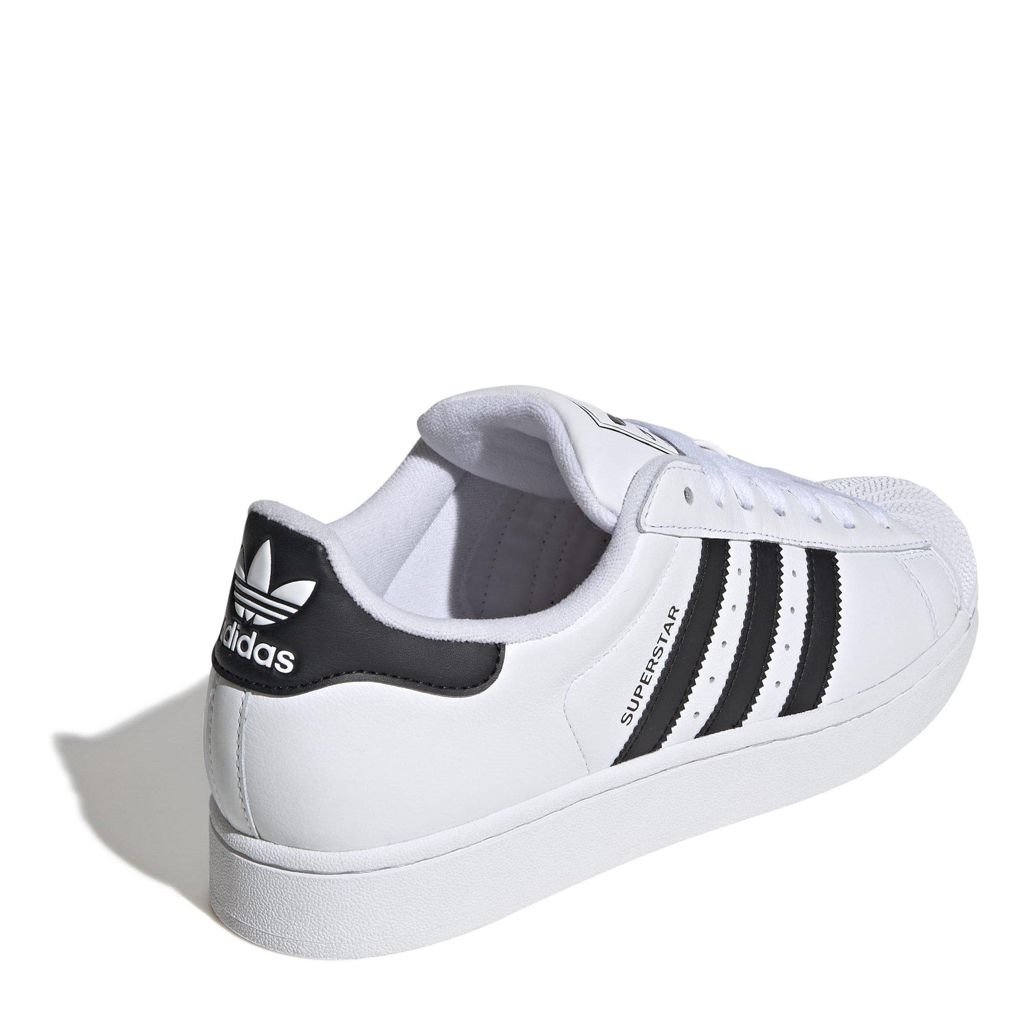 White/Black - adidas Originals - Superstar II Trainers - 4